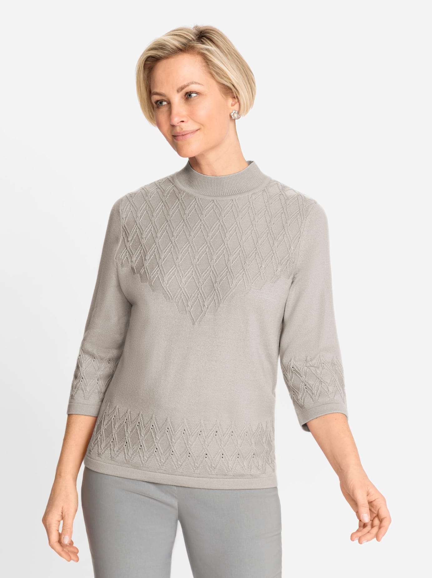 Classic 3/4 Arm-Pullover "Pullover"