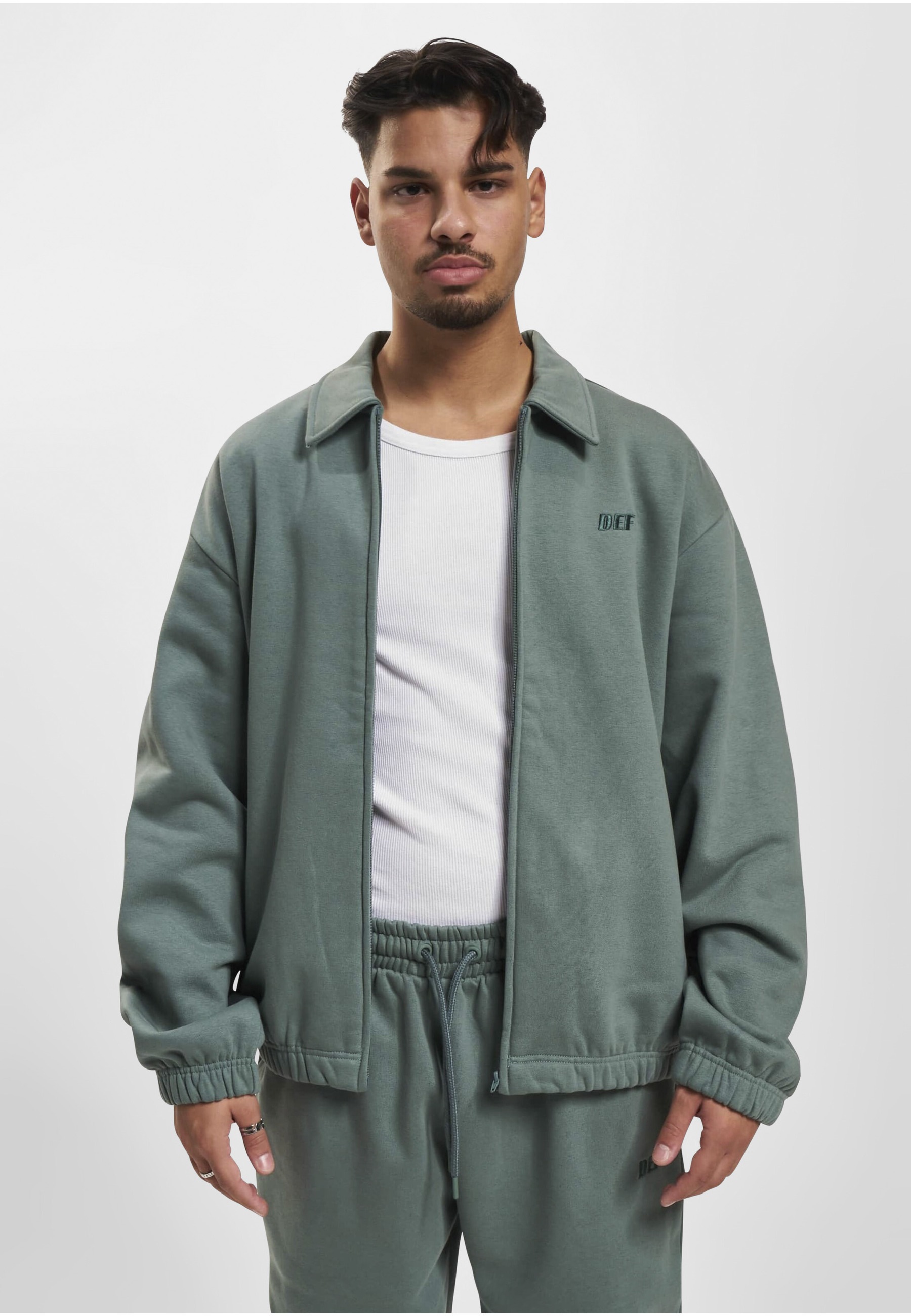 Thumbnail - DEF Outdoorjacke "DEF Herren DEF Colllar Jacket" 1 Stk. tlg. ohne Kapuze