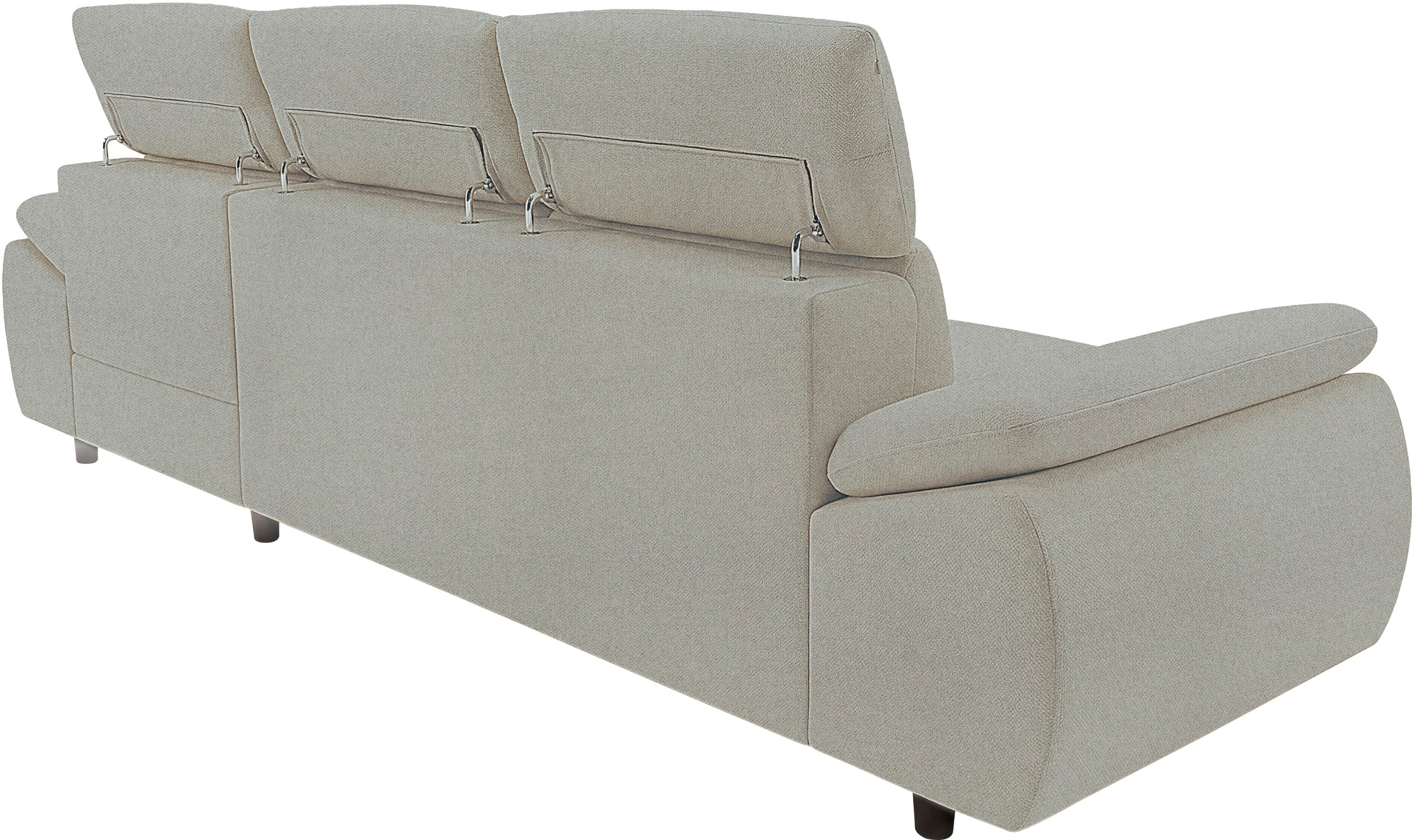 exxpo - sofa fashion Ecksofa inkl. Bettfunktion und Bettkasten,toller Sitzkomfort, Steppung im Sitz