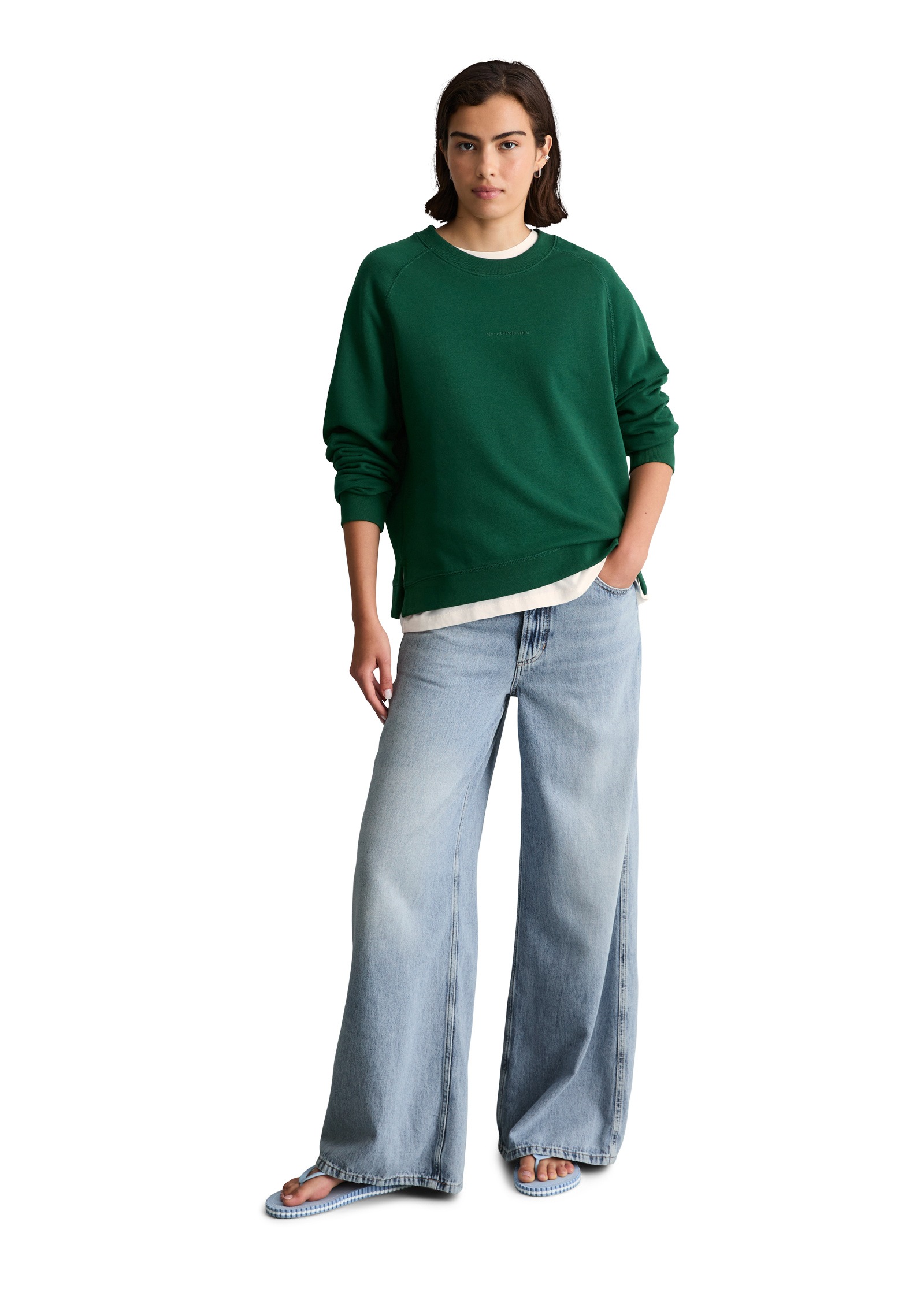 Marc O'Polo DENIM Sweatshirt »aus Organic Cotton«
