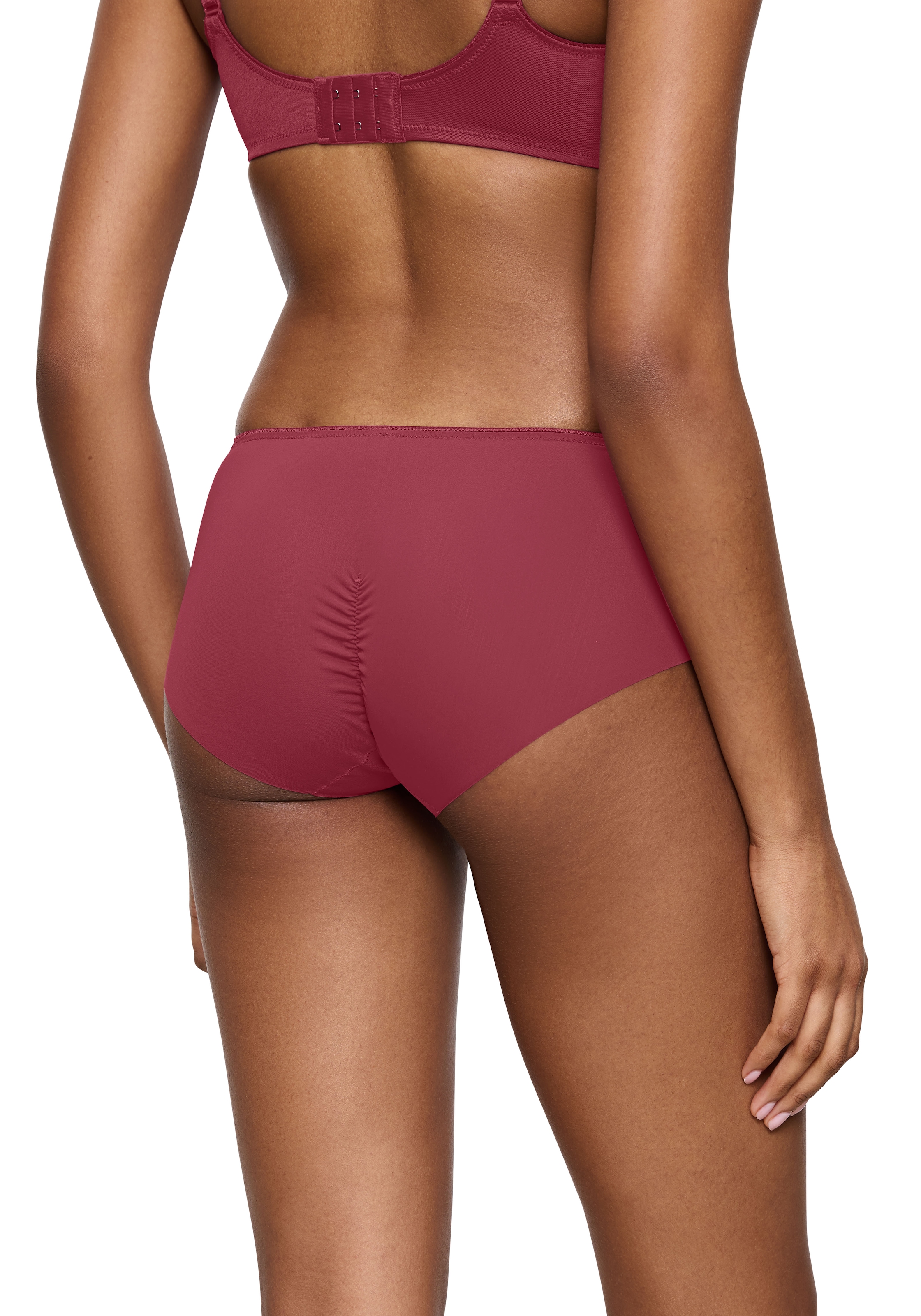 Triumph Hipster »Essential Minimizer T«, (1hochwertigem Steh), schimmerndes Jacquardmuster, elastisch, weich, blickdicht