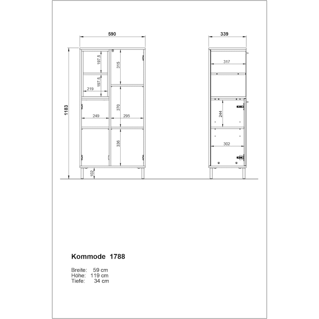 GERMANIA Midischrank »Loria«