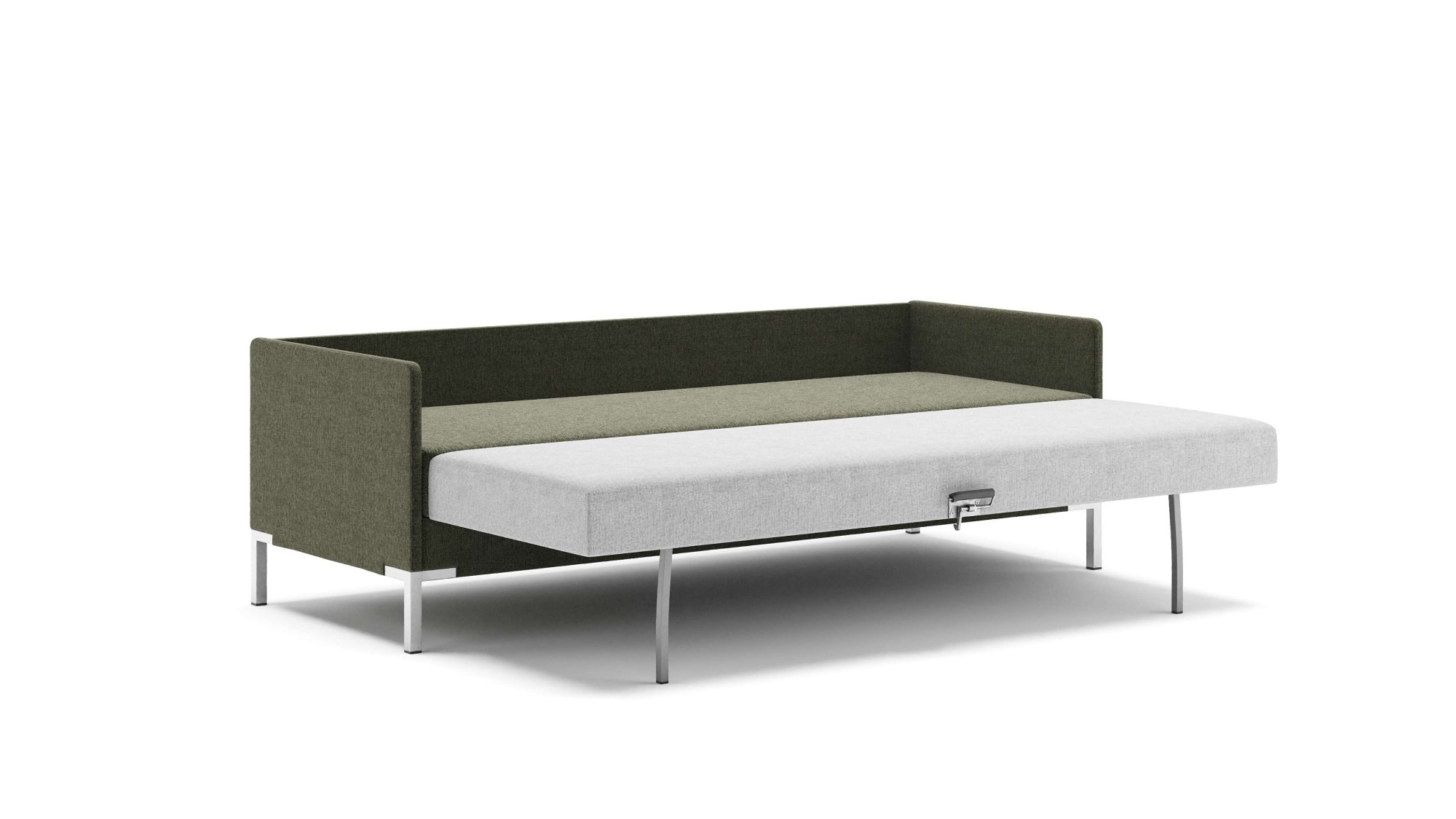 HESTBÆK Schlafsofa »Hestbæk 415 3-Sitzer mit Klappfunktion« Umklappbar, Querschläfer, sehr komfortabel, Stauraum