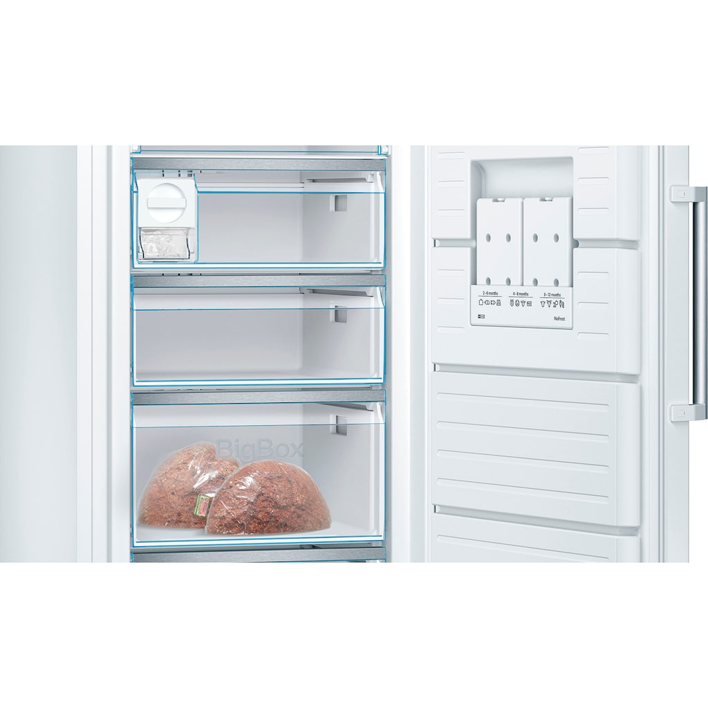 BOSCH Gefrierschrank »GSN58AWDV«, 191 cm hoch, 70 cm breit