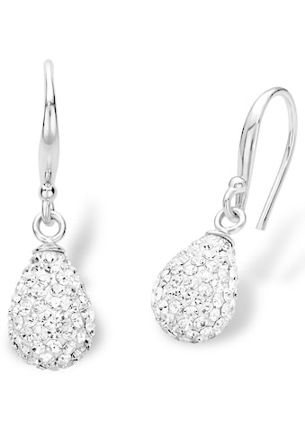 Amor Paar Ohrhaken »9124176«, mit Kristallglasssteinen kaufen