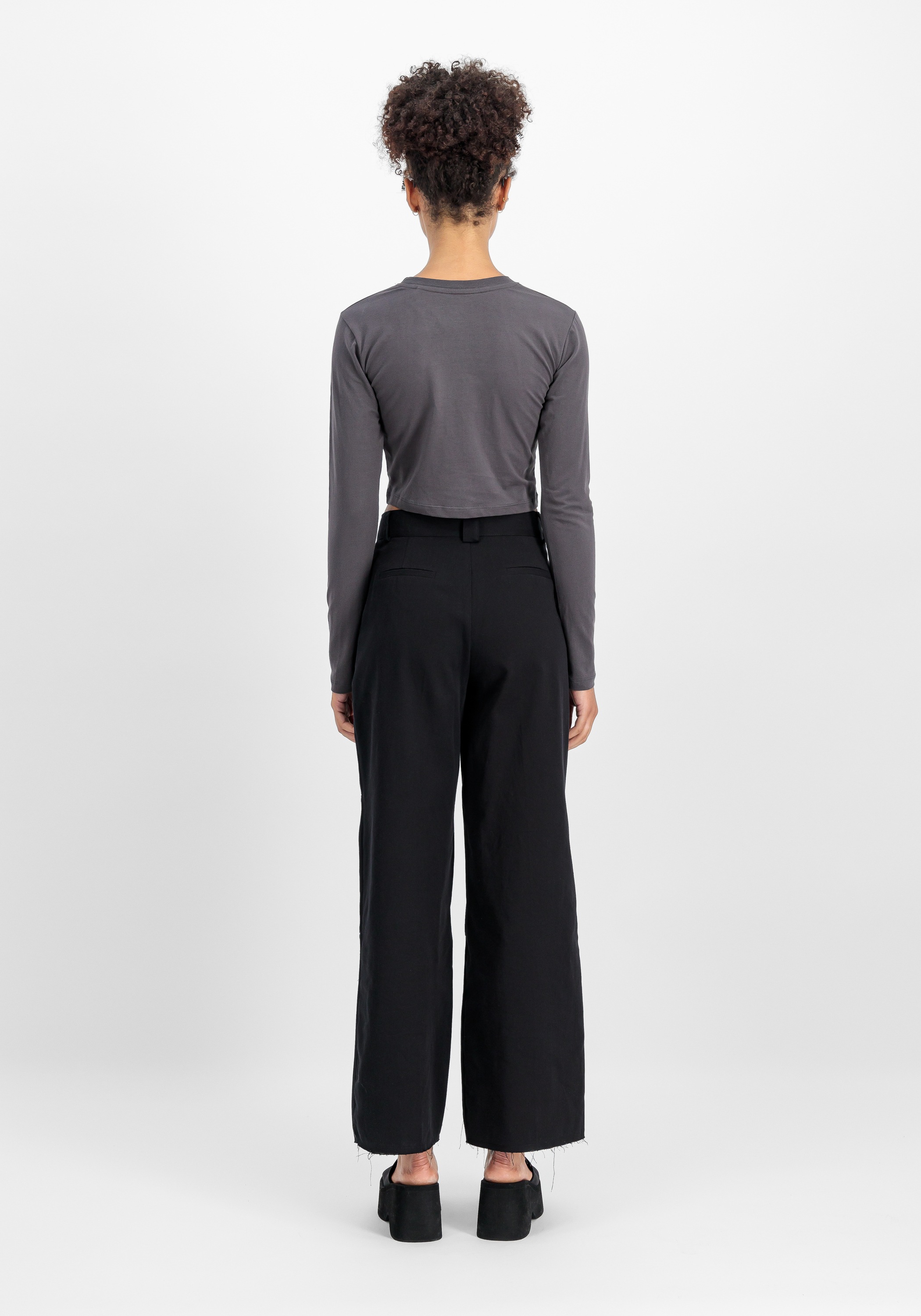 Alpha Industries Sweater »Alpha Industries Women - Longsleeves Basic Cropped LS Women«