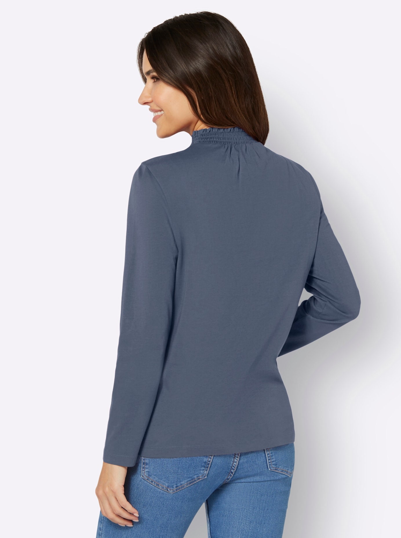 Classic Basics Stehkragenshirt "Stehkragen-Shirt" 1 Stk. tlg. günstig online kaufen