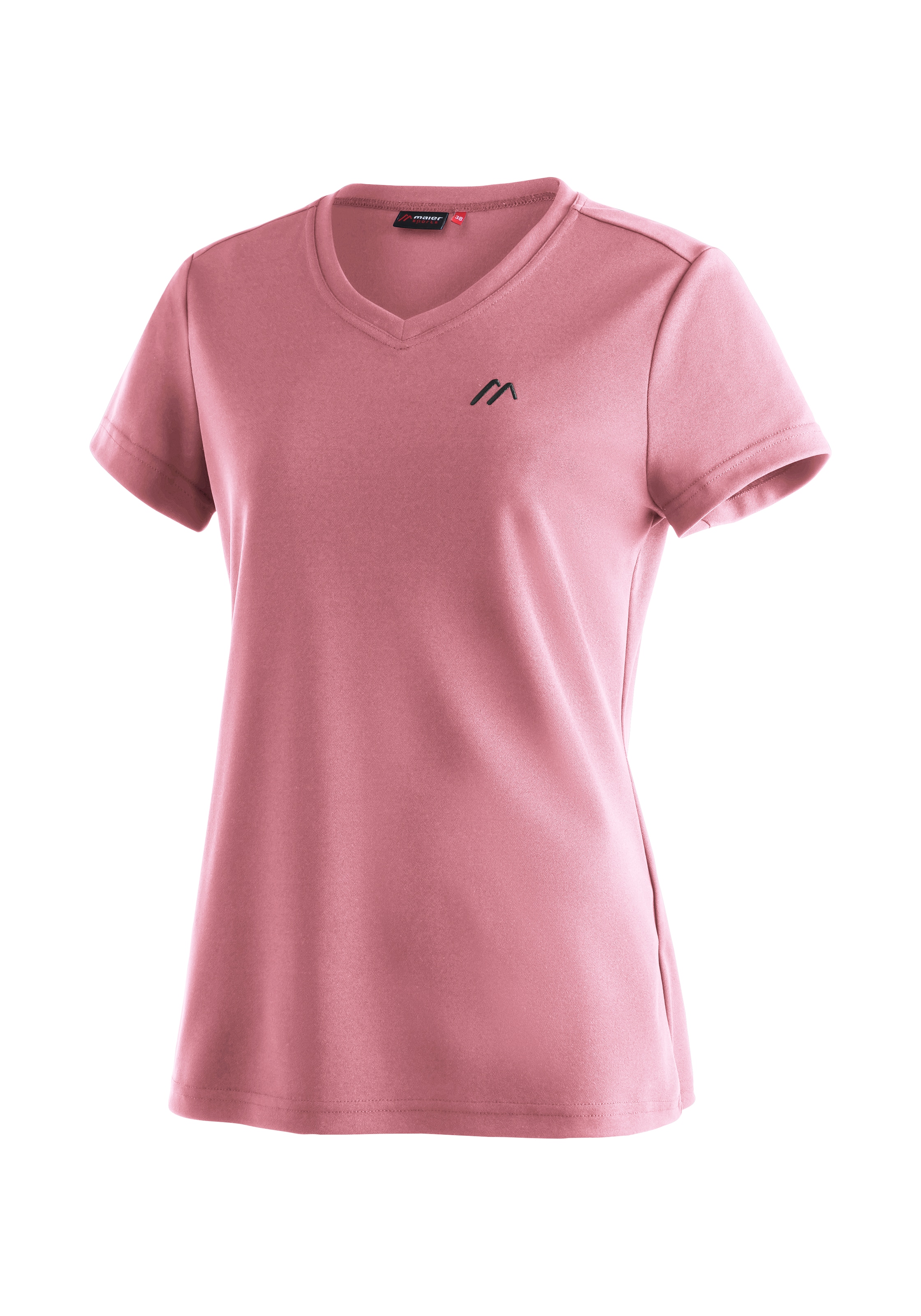 Maier Sports Funktionsshirt "Trudy", Damen T-Shirt, Kurzarmshirt für Wandern und Freizeit