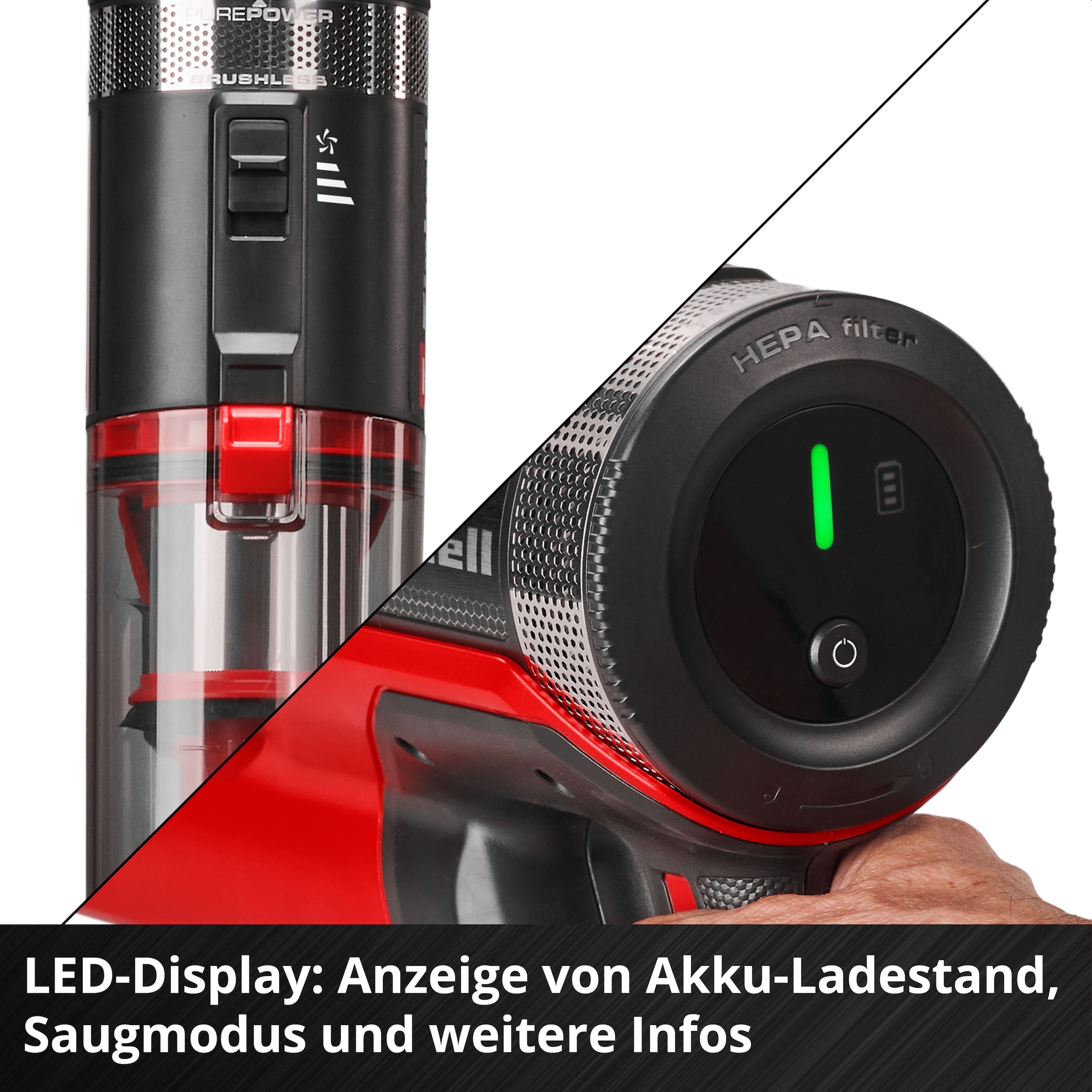 Einhell Akku-Stielstaubsauger »TE-SV 18/270 Li BL-Solo« ohne Akku und Ladegerät
