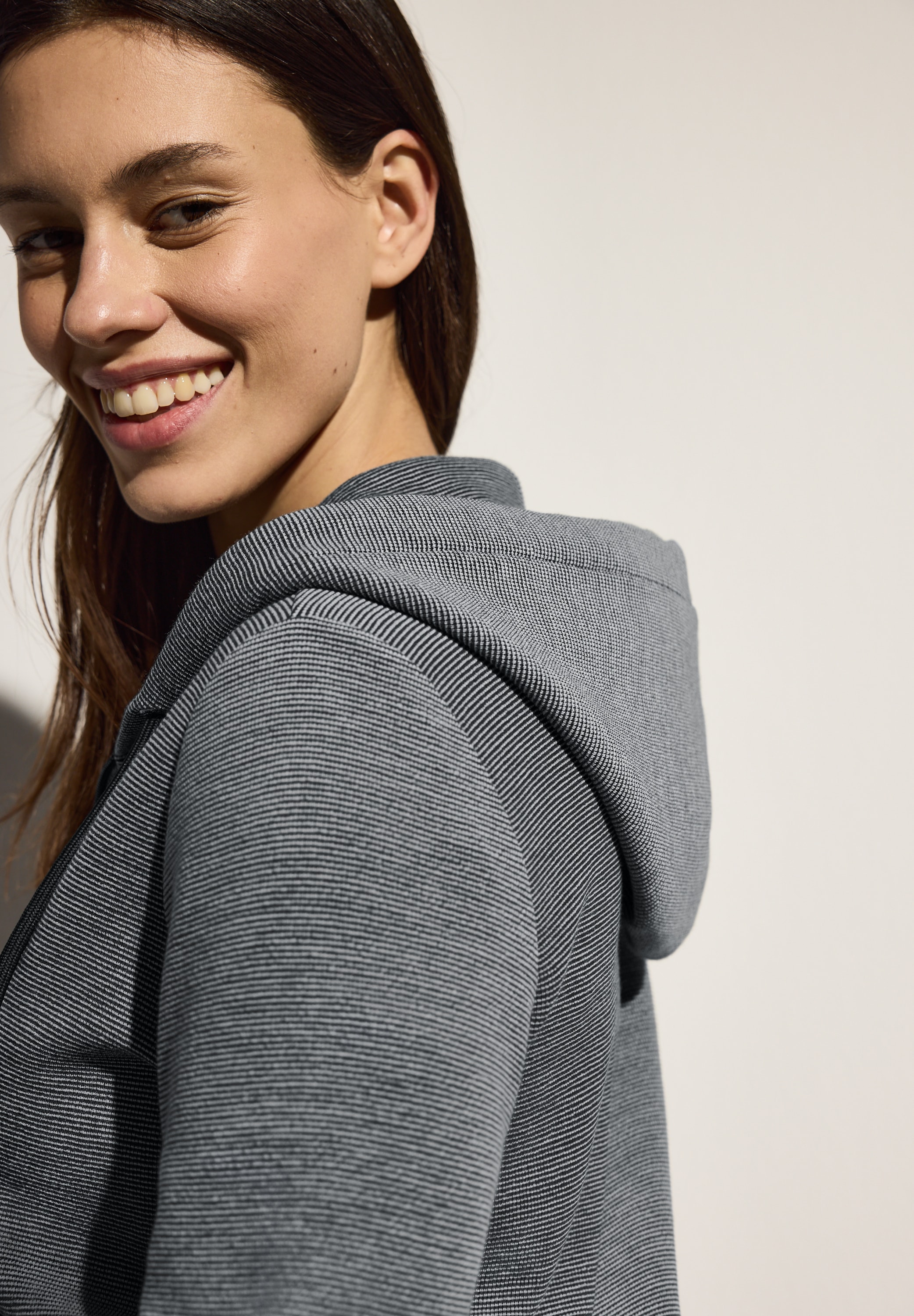 Cecil Kapuzensweatjacke, mit Kapuze