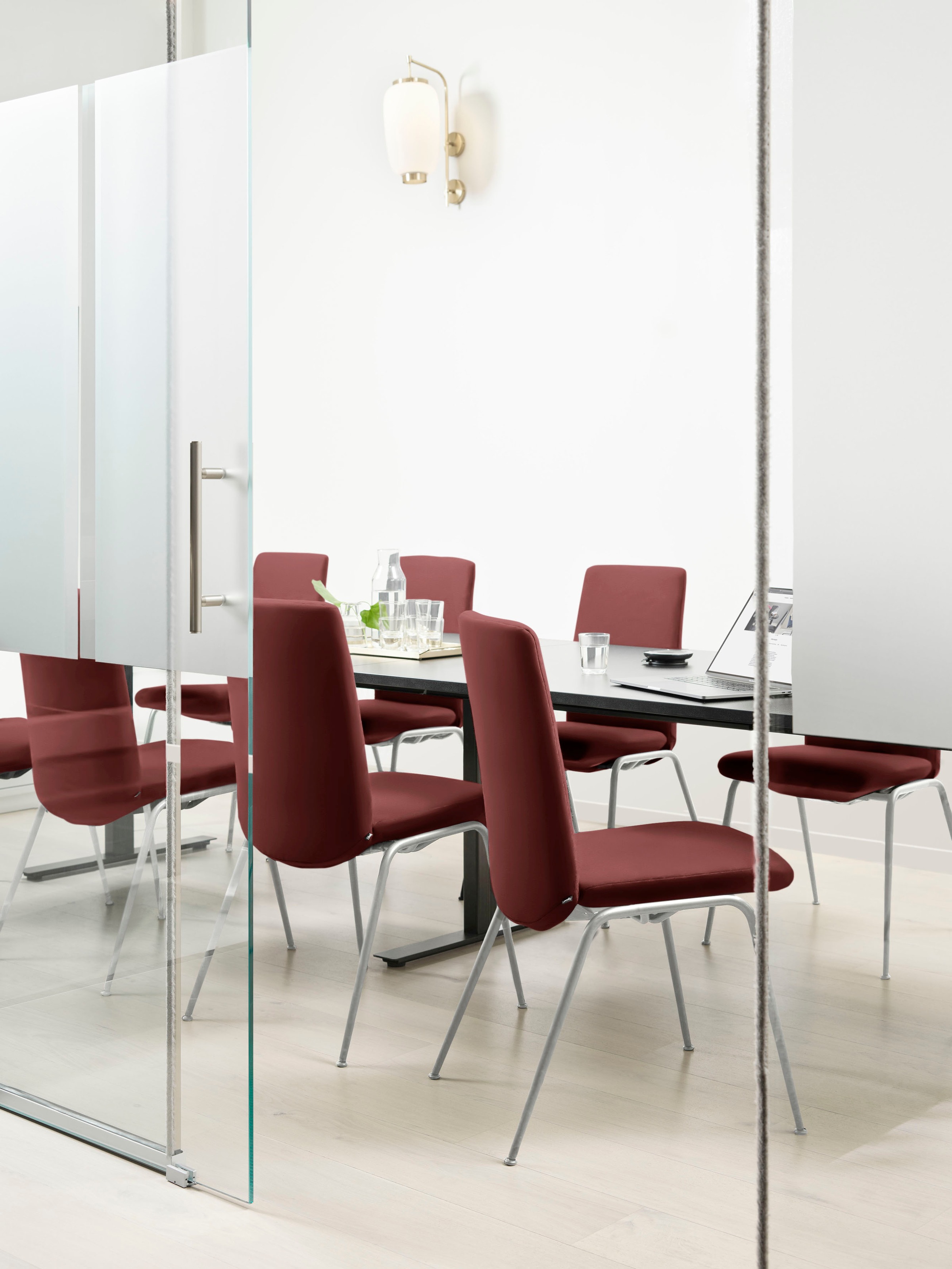 Stressless® Polsterstuhl »Laurel«, Leder PALOMA, Low Back, Größe L, mit Beinen aus Stahl in Chrom glänzend