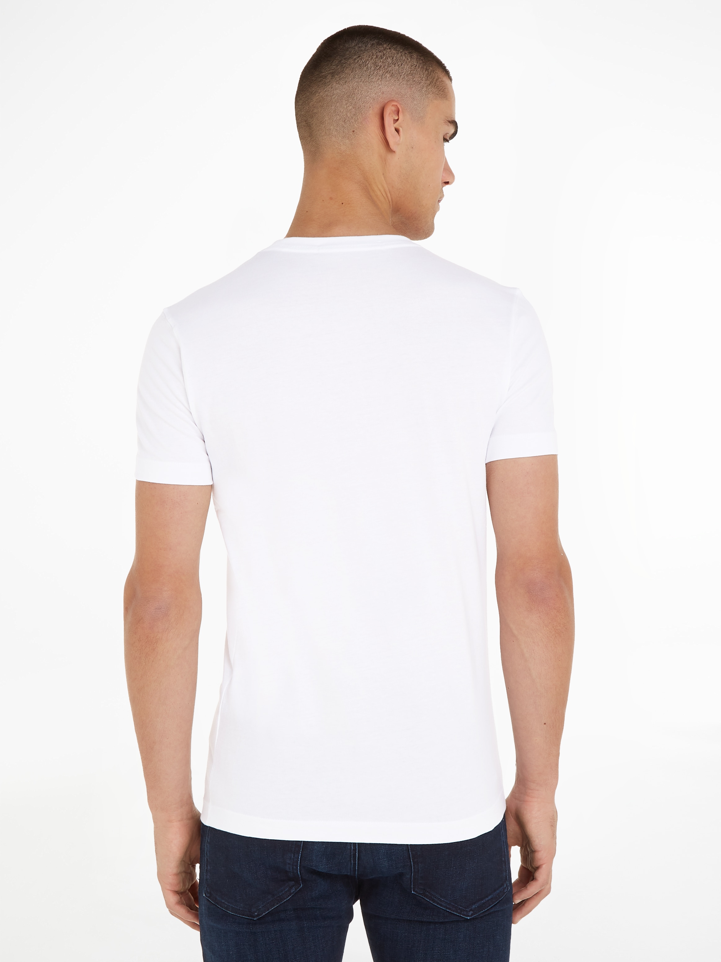 Calvin Klein Jeans T-Shirt "CK ESSENTIAL SLIM TEE", mit Logo-Stickerei günstig online kaufen