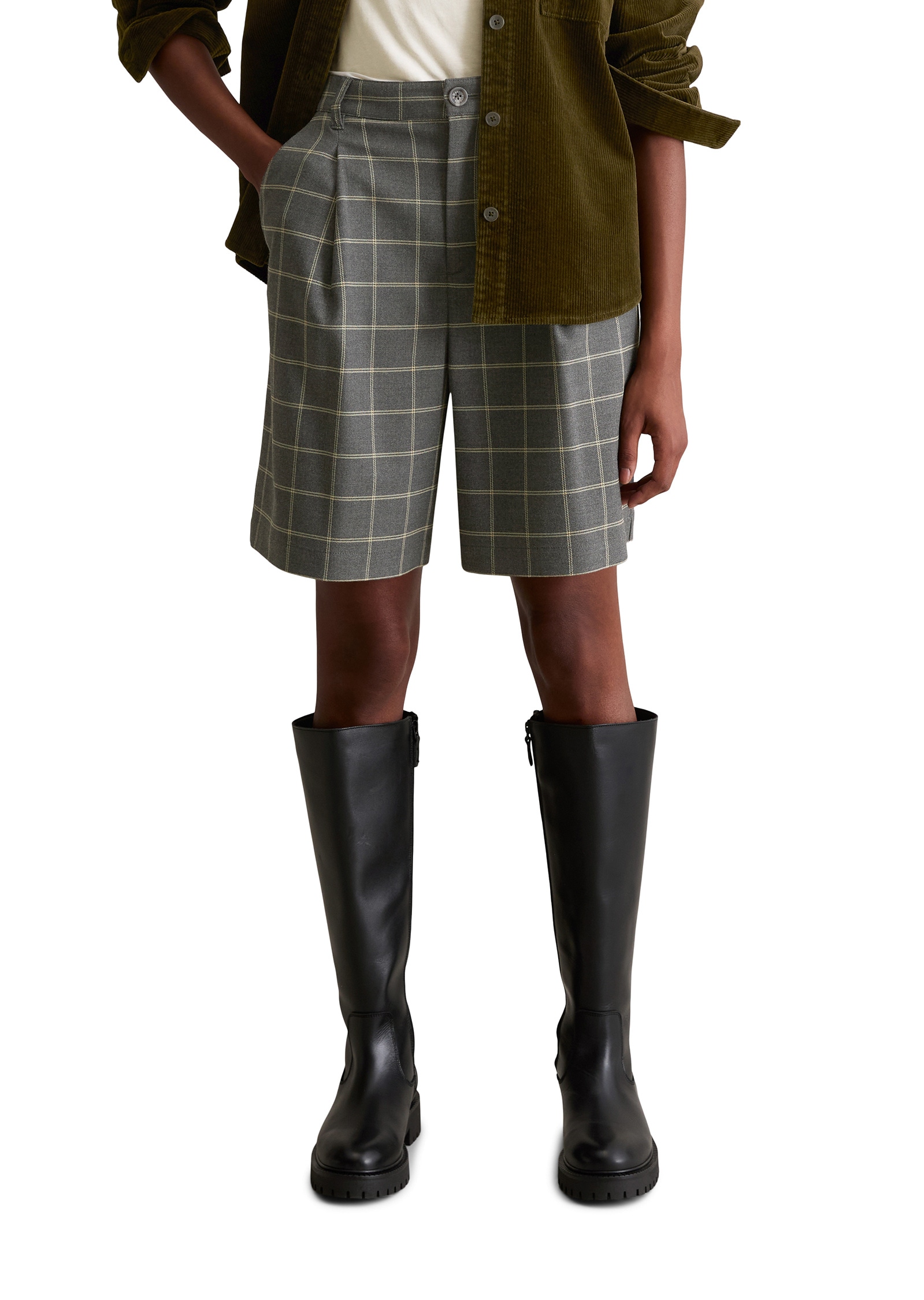 Marc OPolo DENIM Shorts "mit recyceltem Polyester und Viskose" günstig online kaufen