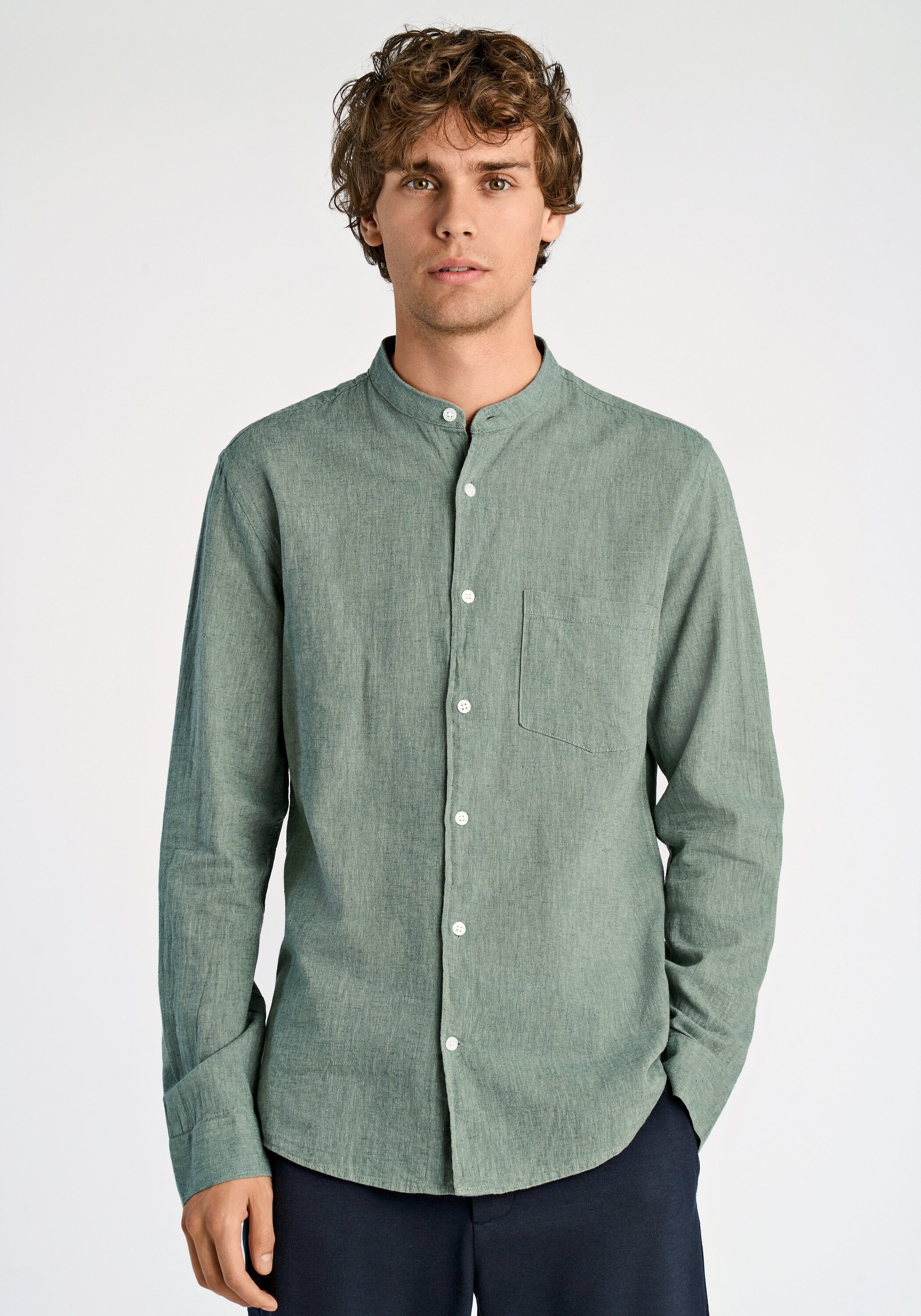 LINDBERGH Leinenhemd "Leinenhemd Slim Fit" günstig online kaufen