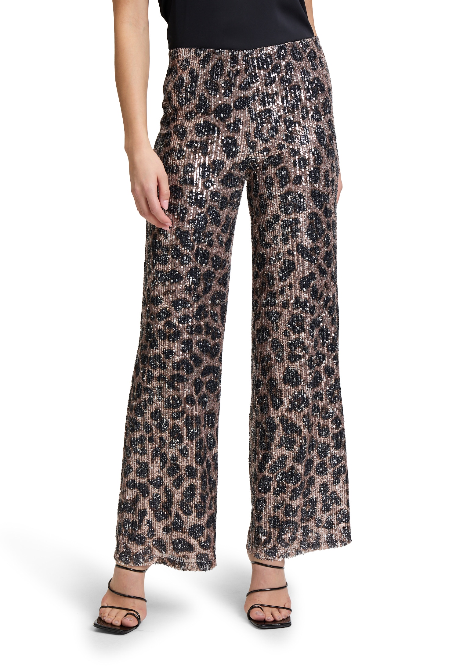 Vera Mont Marlene-Hose "Damen Marlene-Hose mit Pailletten" Druck günstig online kaufen