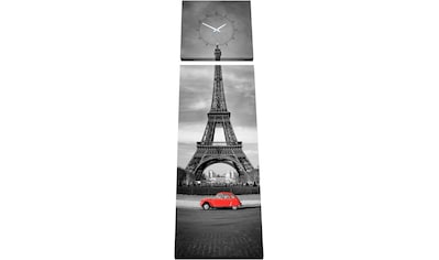 Conni Oberkircher´s Bild »Paris - Stadt«, Paris, (Set, (Set 2), mit dekorativer Uhr,... kaufen