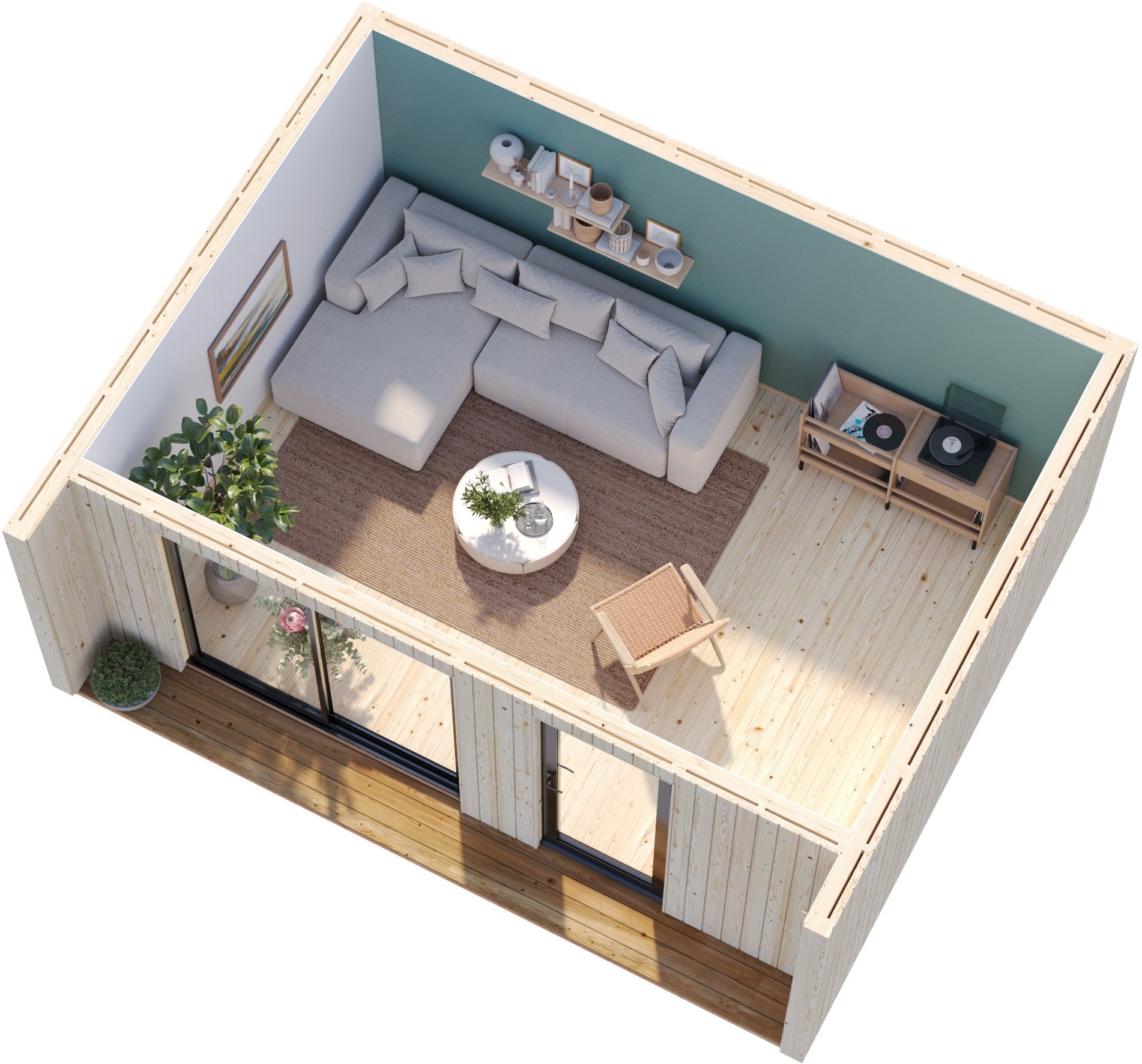 Palmako Gartenhaus »Johanna 19,4 m²«