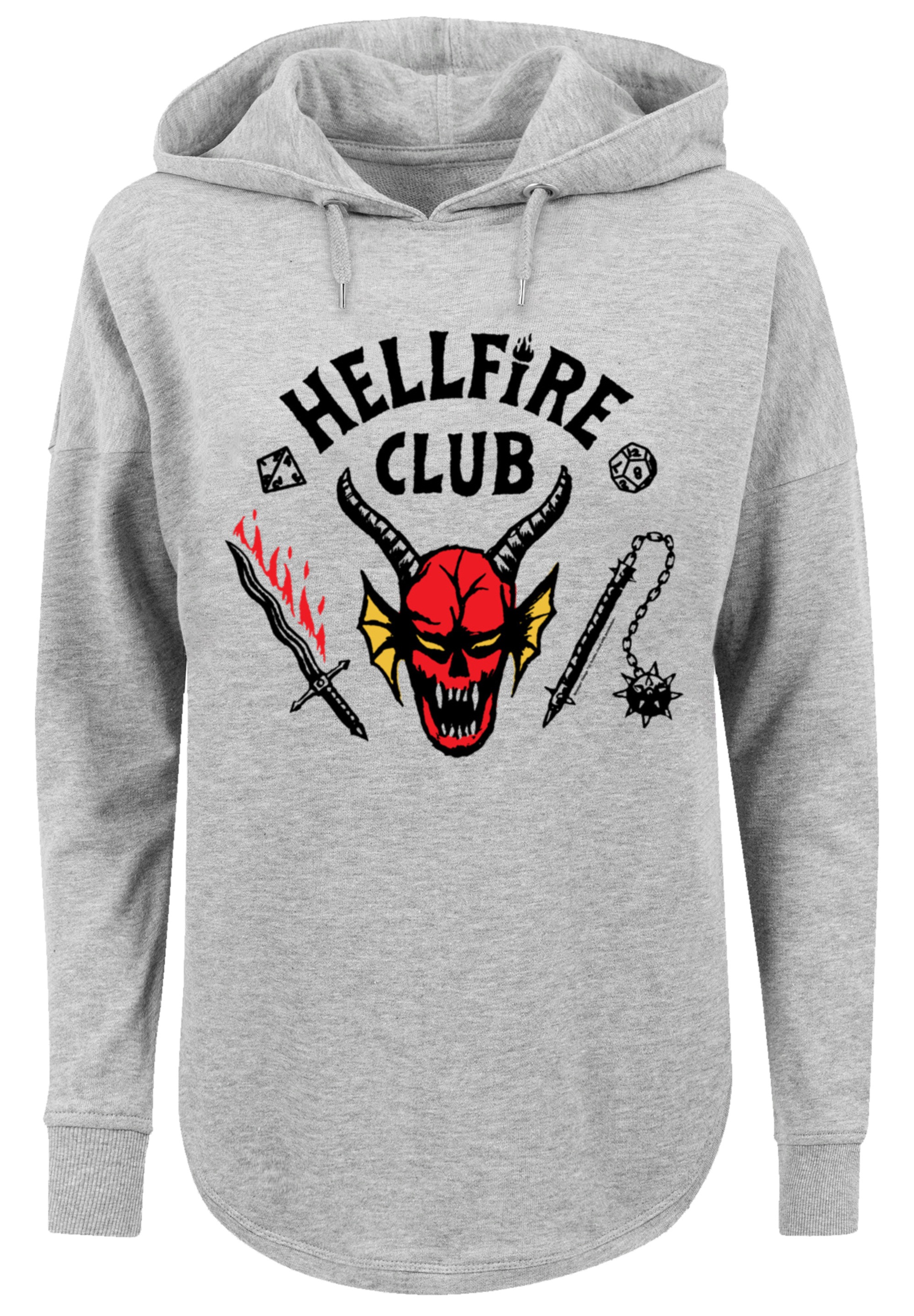 F4NT4STIC Kapuzenpullover »Stranger Things Hellfire Club Netflix TV Series«, Premium Qualität