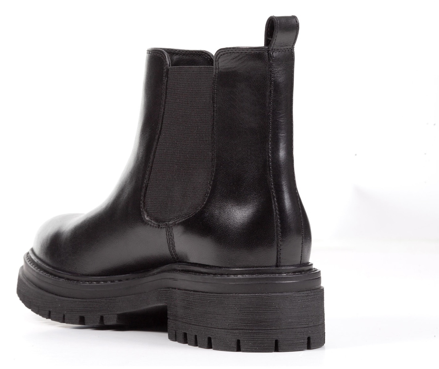 Geox Chelseaboots »D IRIDEA B«, Chunky Boot, Plateau Stiefelette mit modischem Blockabsatz