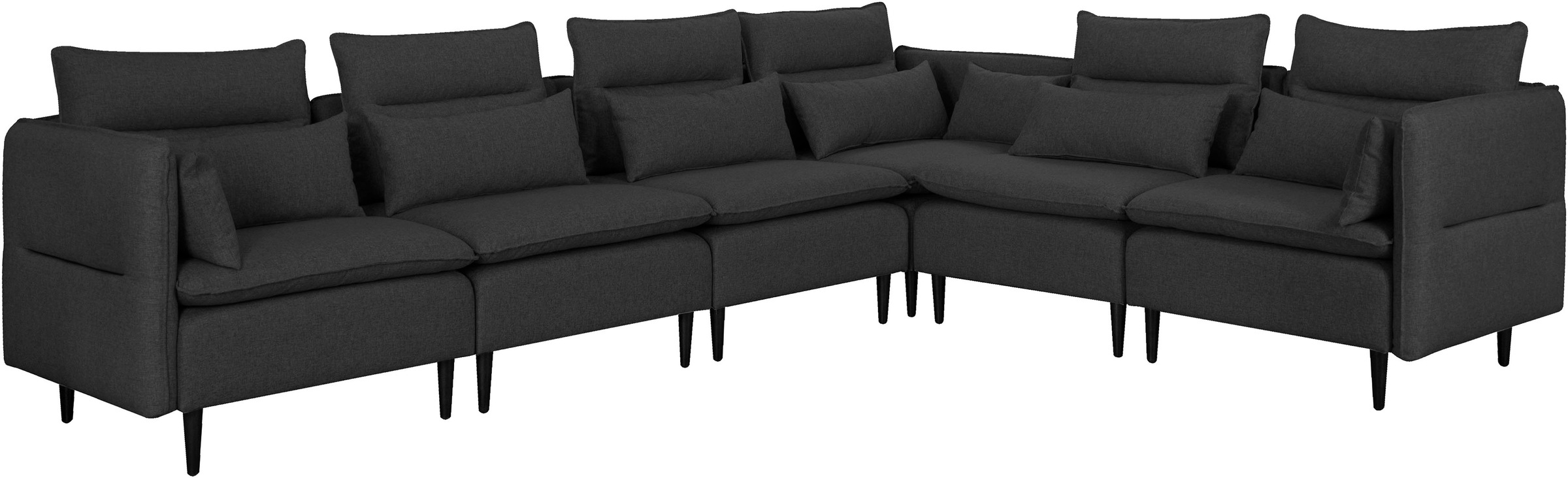 andas Ecksofa »ALVIK L-Form«, zusammengesetzt aus Modulen, erweiterbar mit Modulen der Serie