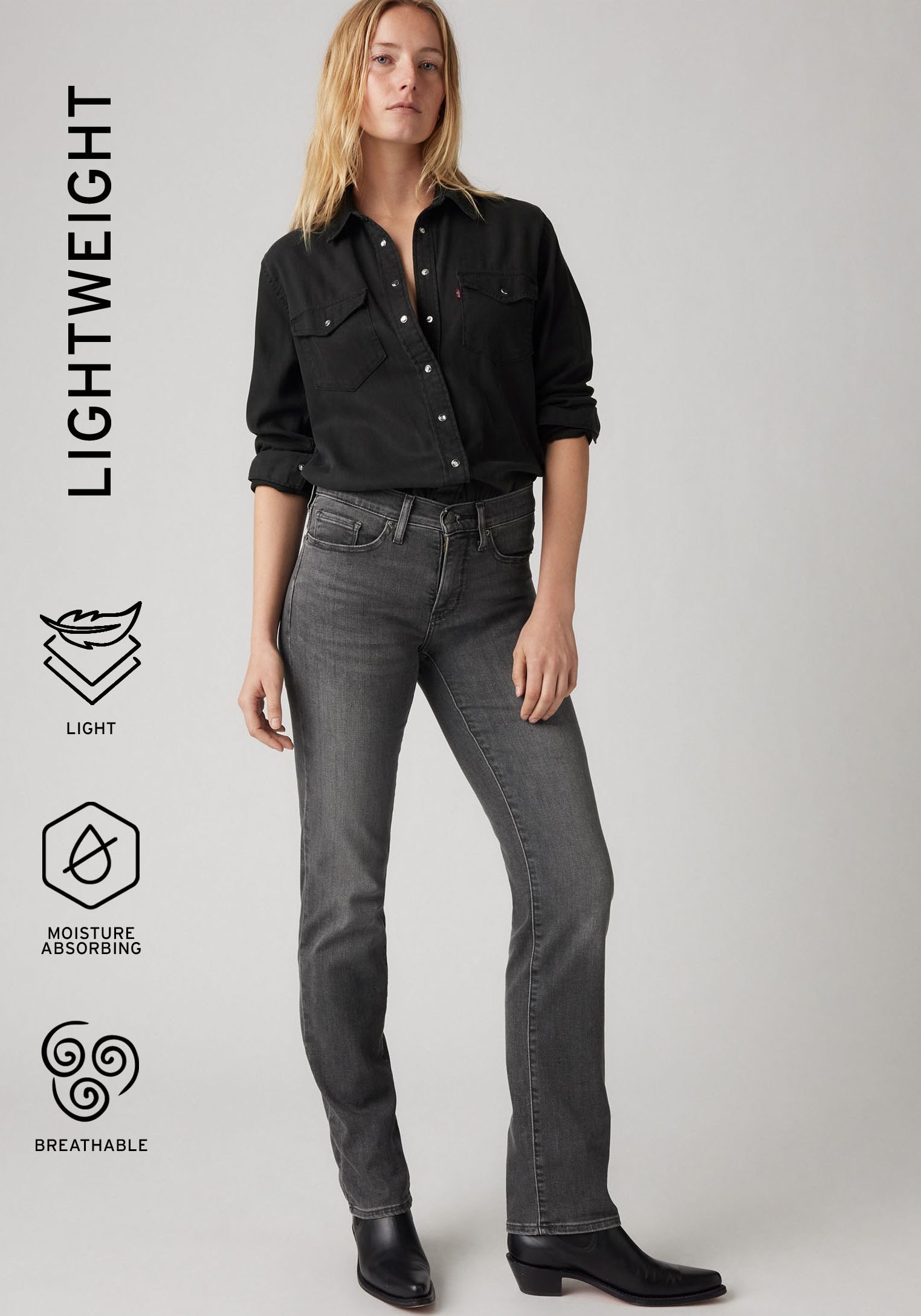 Levi's® Gerade Jeans »314 Shaping Straight«, mit Stretch