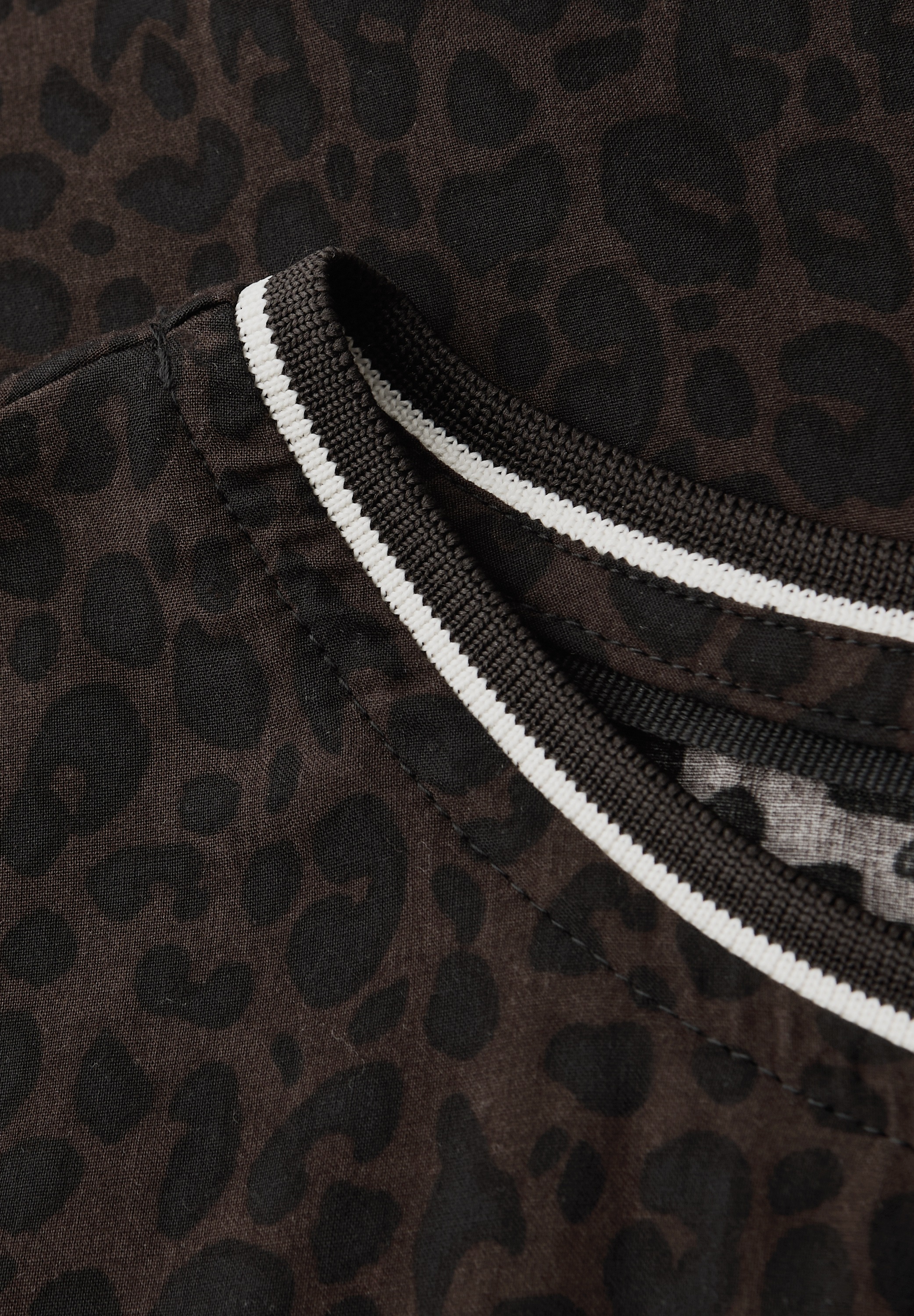 STREET ONE Langarmbluse mit Leoprint