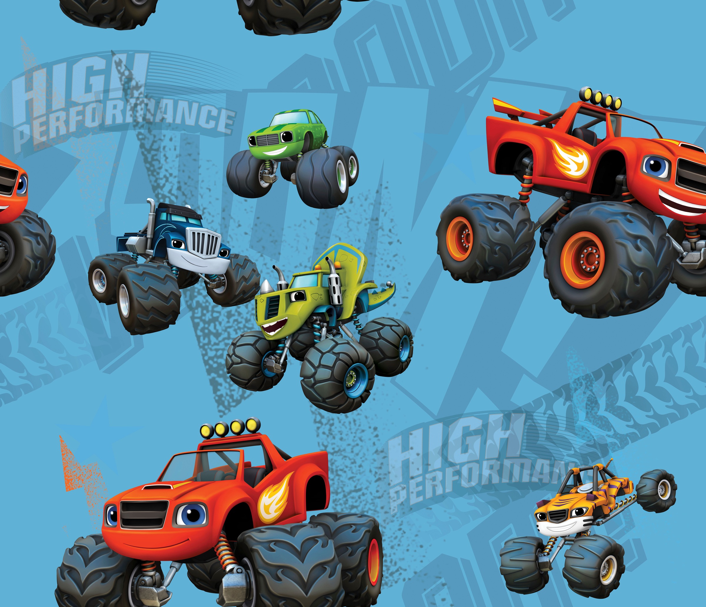 Wirth Vorhang »Trucks« Multifunktionsband 1 Stk. tlg. Nickelodeon