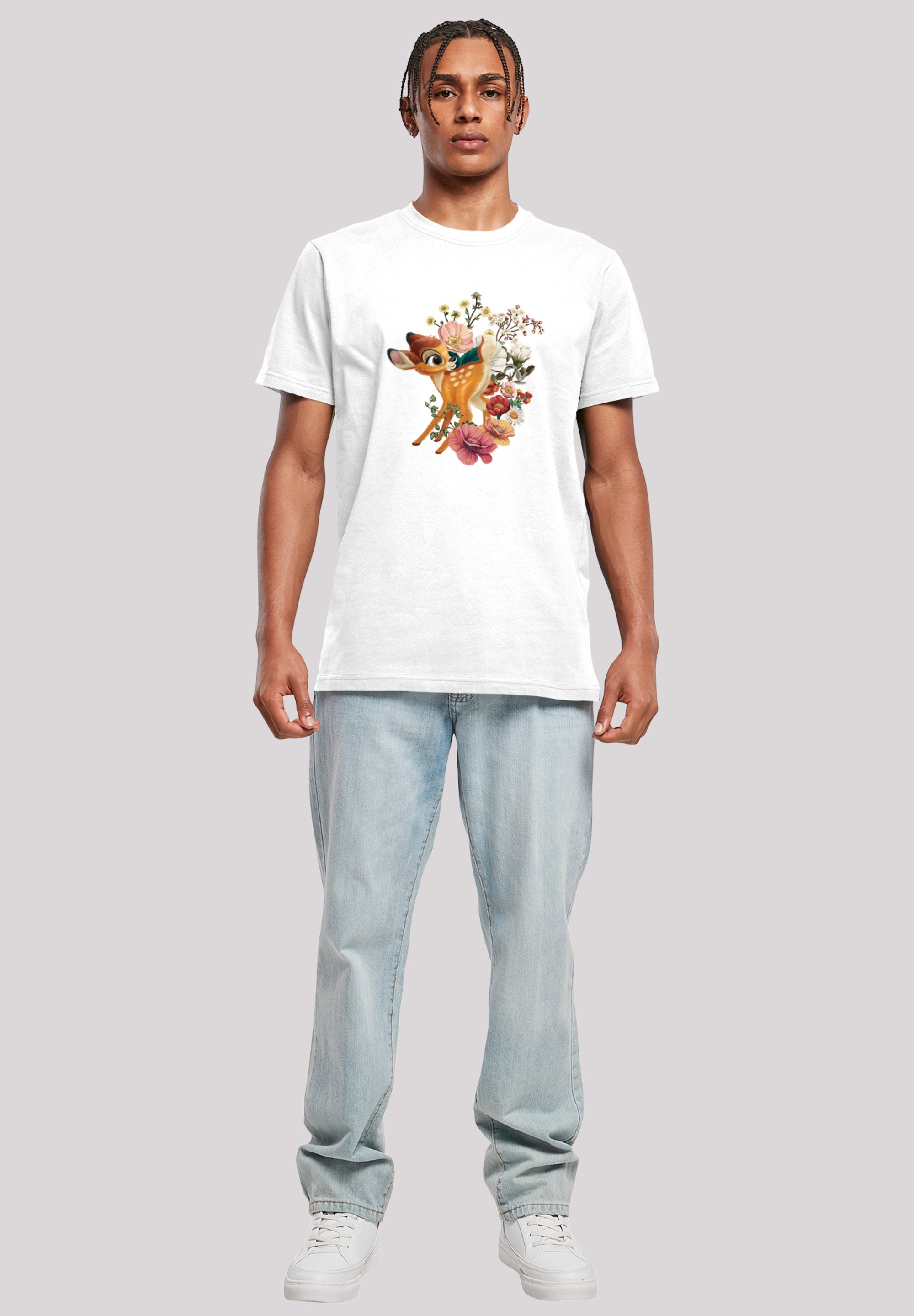 »Disney ,Basic,Bedruckt bestellen Bambi Meadow«, | BAUR Merch,Regular-Fit T-Shirt F4NT4STIC Herren,Premium ▷