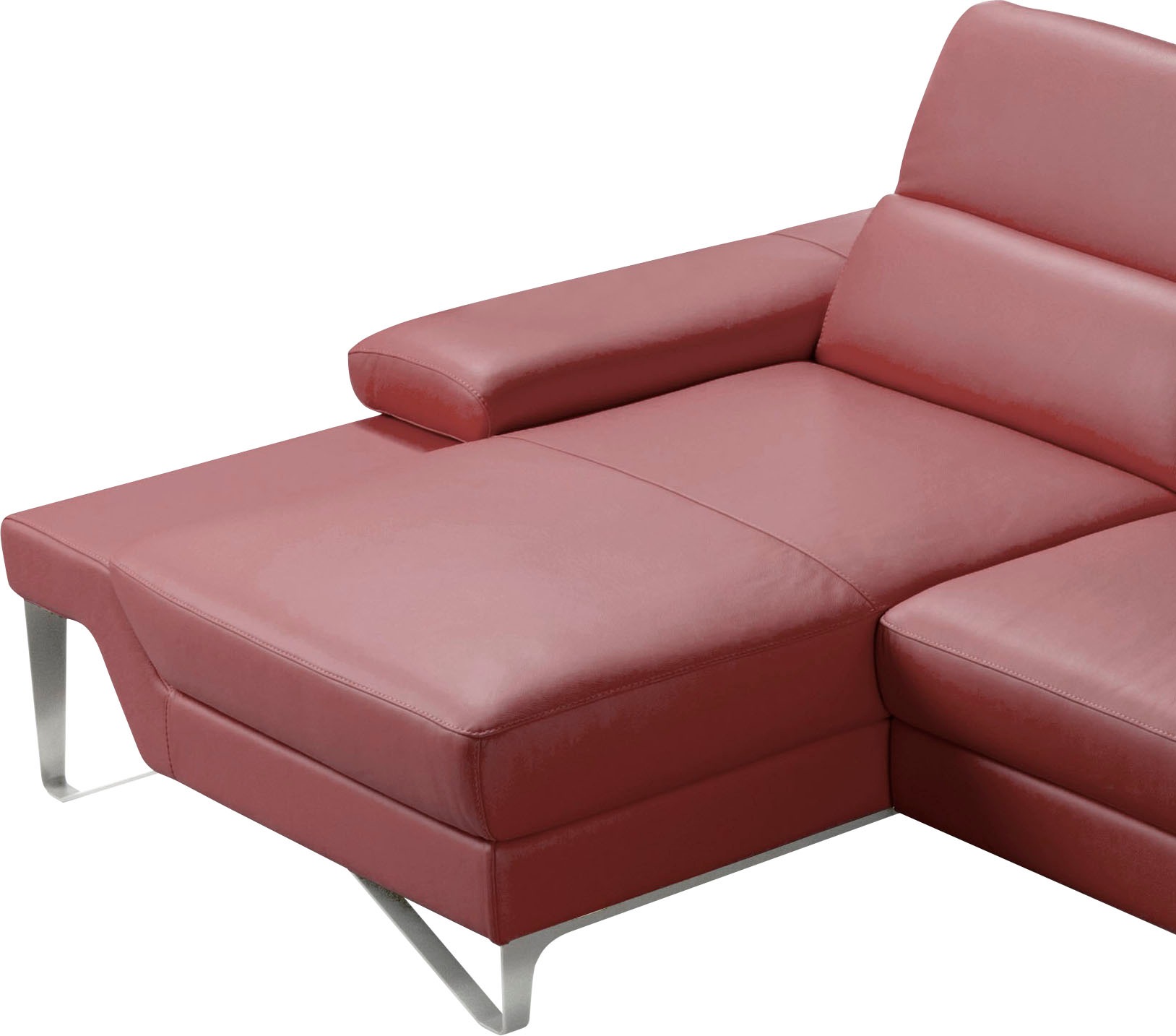Thumbnail - Egoitaliano Ecksofa "Princess, elegantes Designsofa mit erstklassigem Sitzkomfort, L-Form", mit Recamiere, inkl. Kopftei...