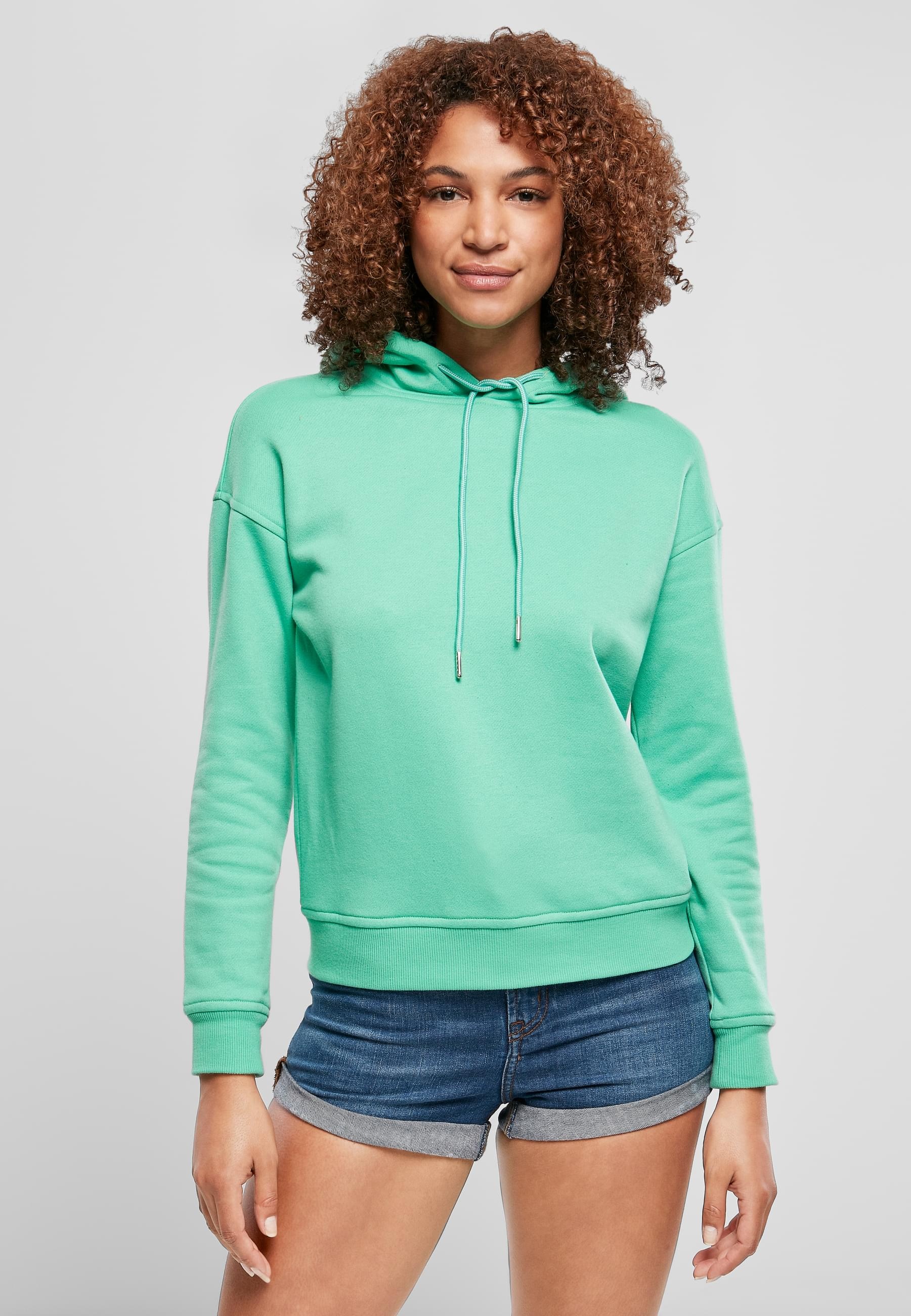 URBAN CLASSICS Kapuzenpullover »Urban Classics Damen Ladies Hoody«, (1 tlg.)