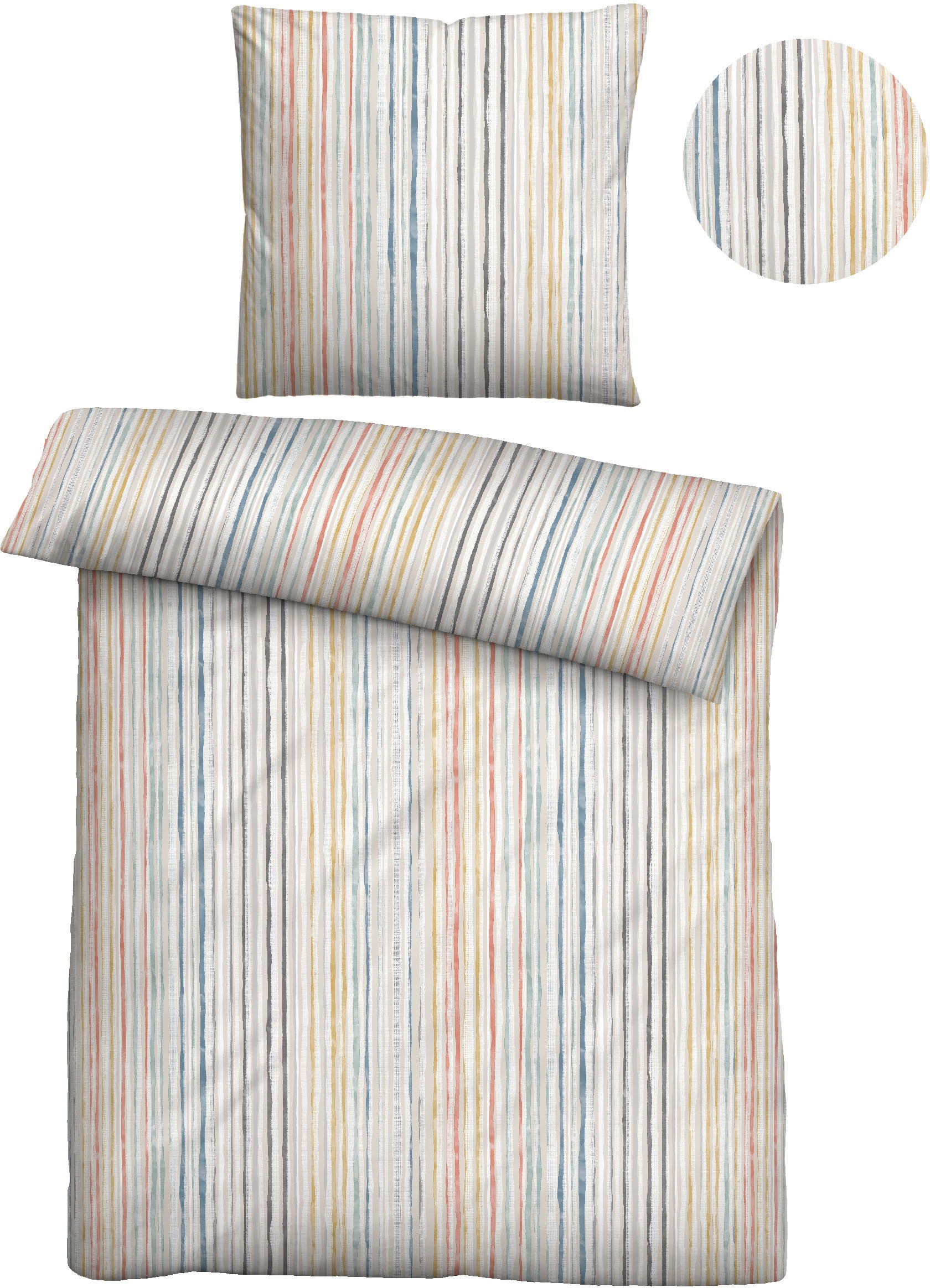 Biberna Bettwäsche "Melina" 2 Stk. tlg. feiner Glanz + weicher Griff, pfleg günstig online kaufen