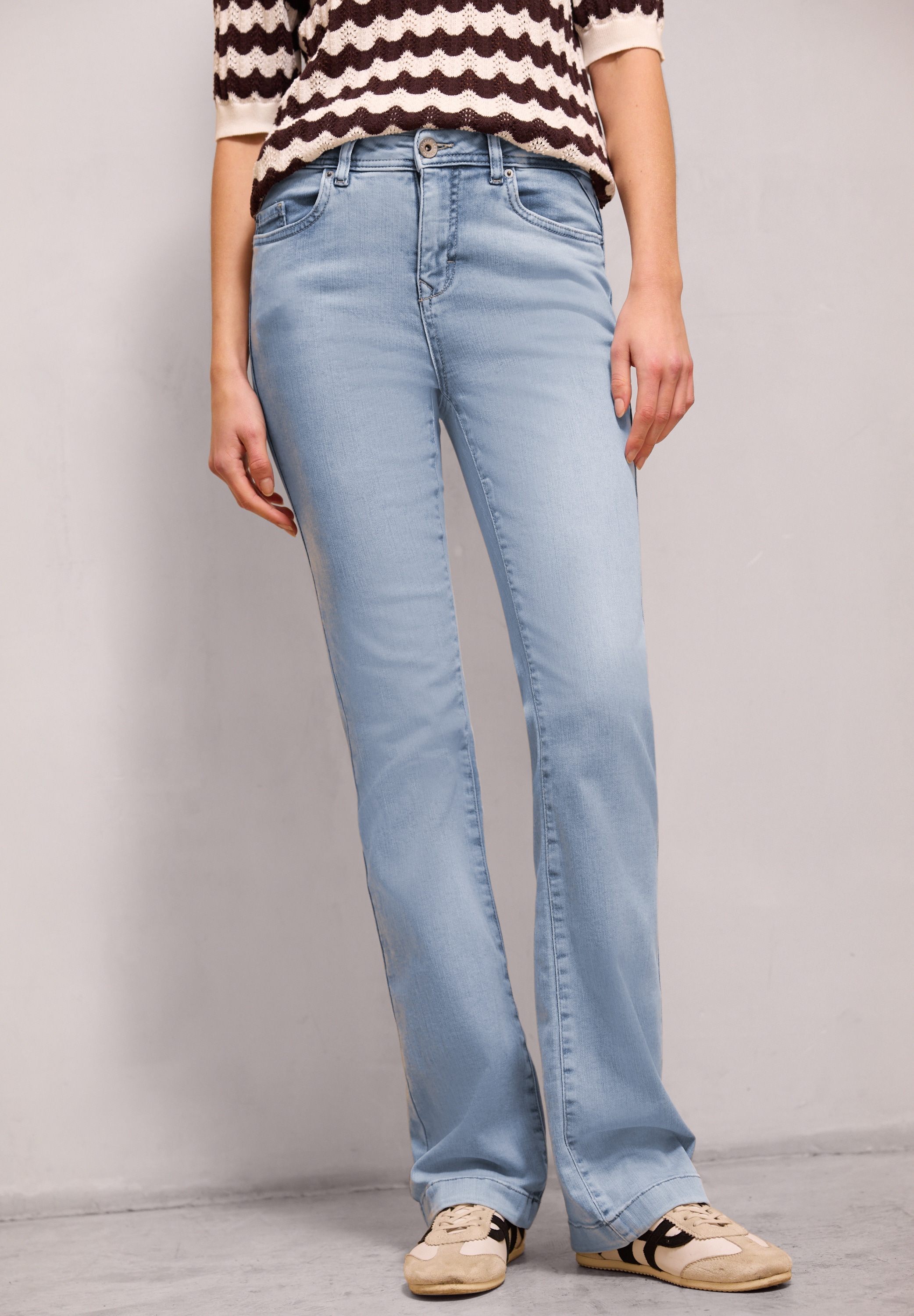 STREET ONE STUDIO Bootcut-Jeans