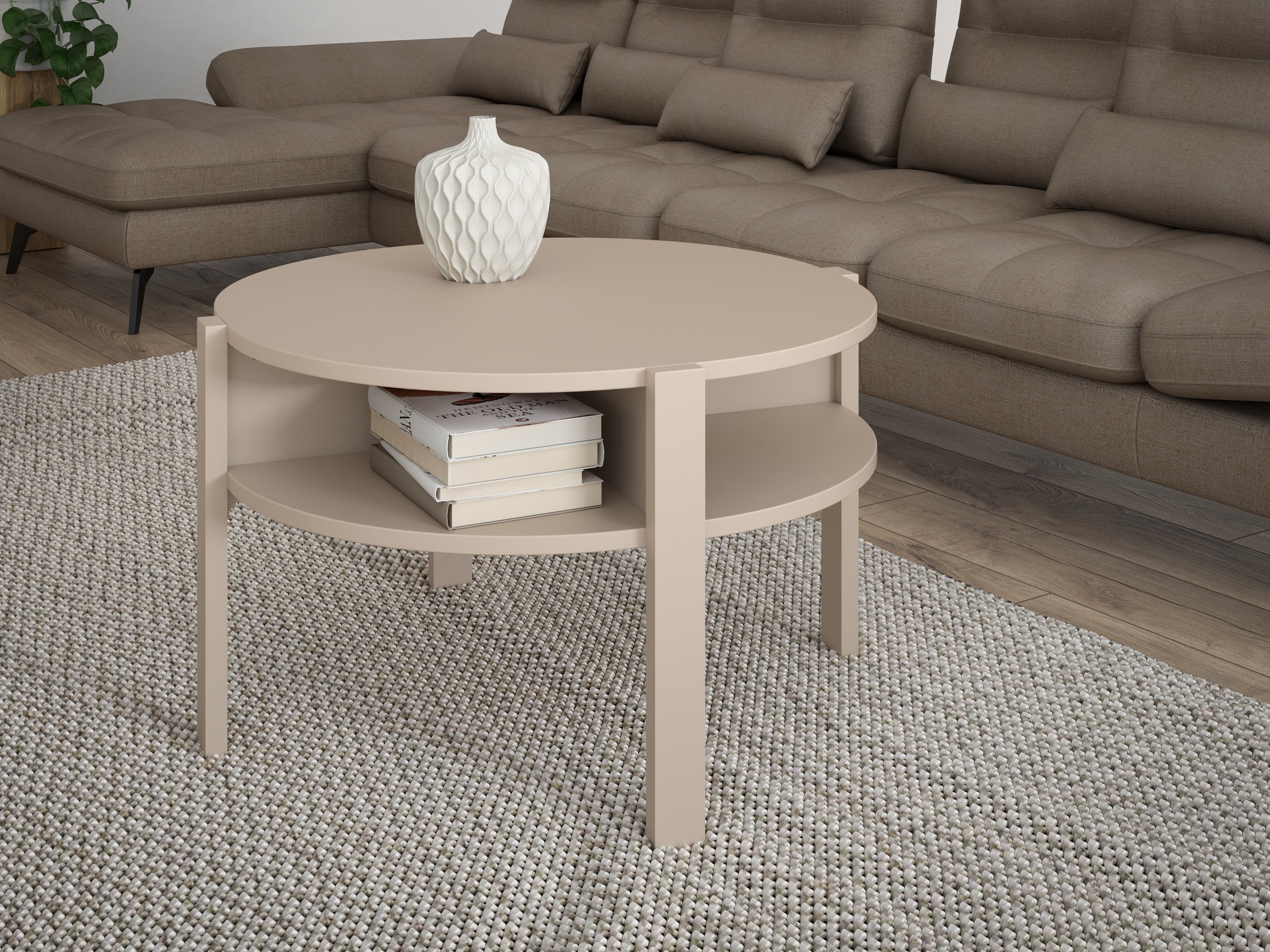 FORTE Couchtisch "Tobago" Durchmesser ca. 74,5 cm günstig online kaufen