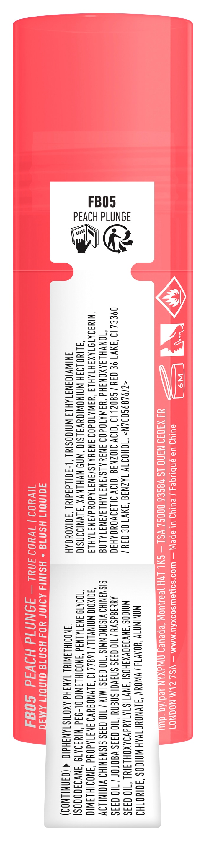 NYX Rouge »NYX Professional Makeup Fat Cheeks Blush«