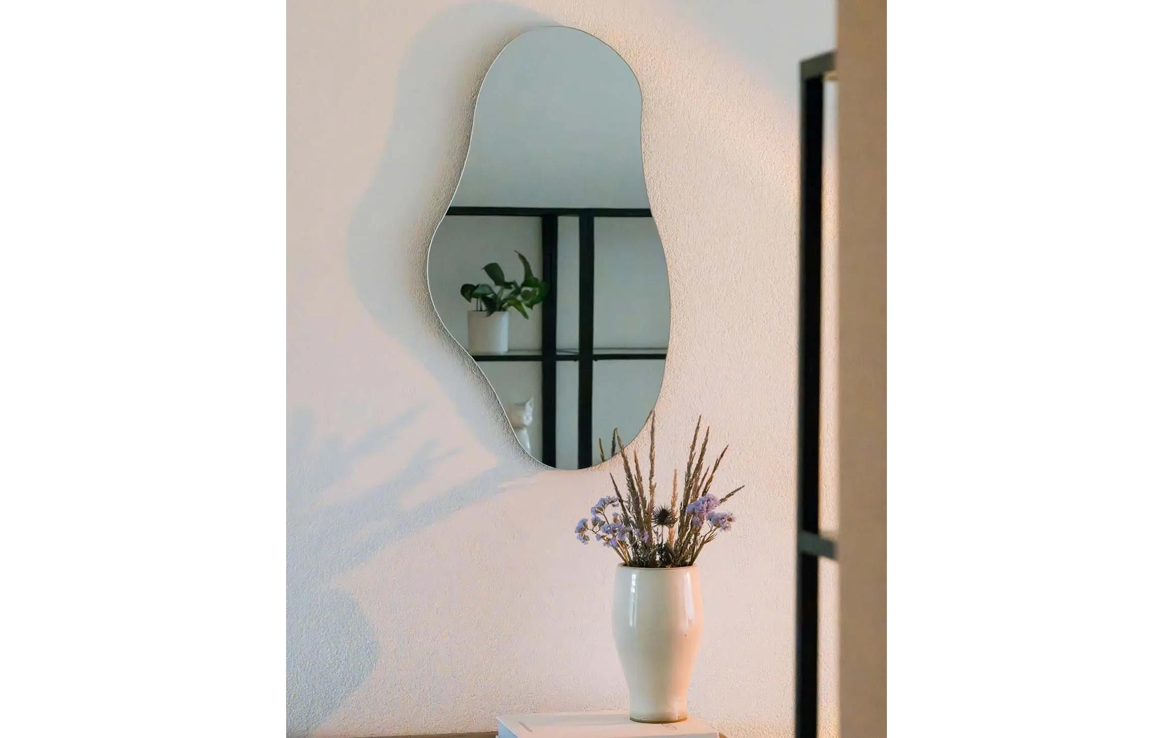 Esmée Spiegel »Wavy 44 x 80 cm Silber«