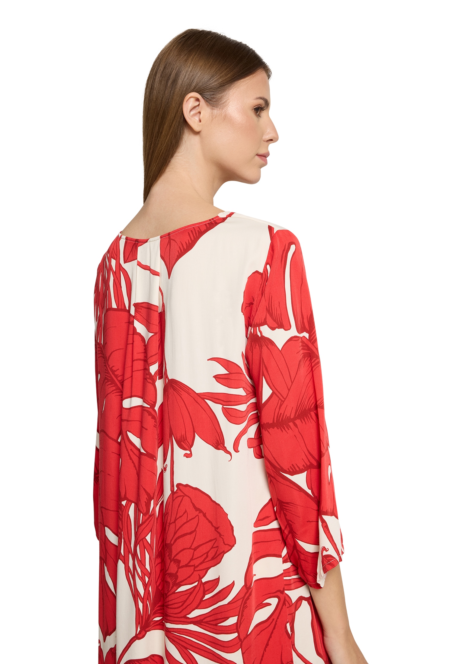 Betty Barclay Sommerkleid »Betty Barclay Damen Sommerkleid mit V-Ausschnitt«, Form
