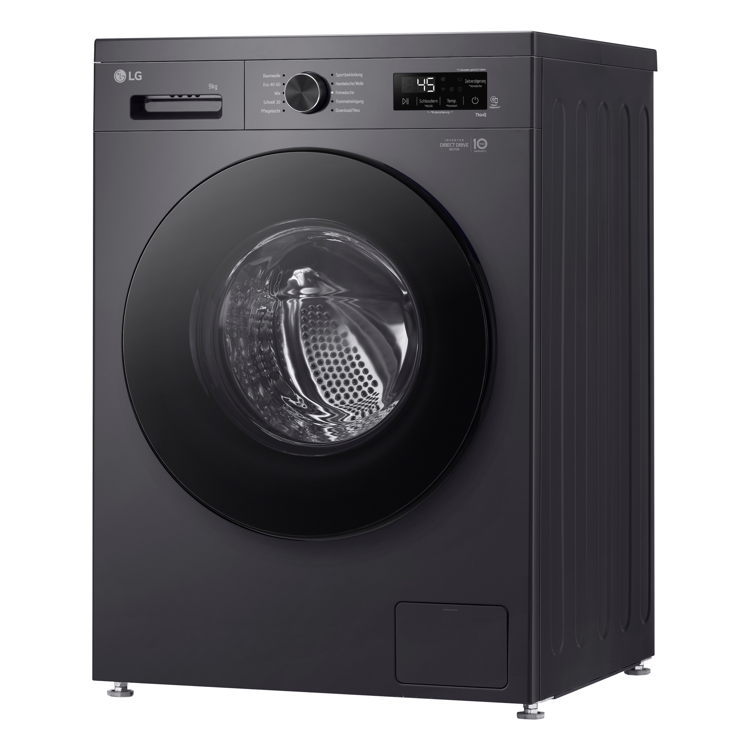 LG Waschmaschine VB »F4WB309YB« 9 kg 1400 U/min Freistehend mit Unterbaumöglichkeit
