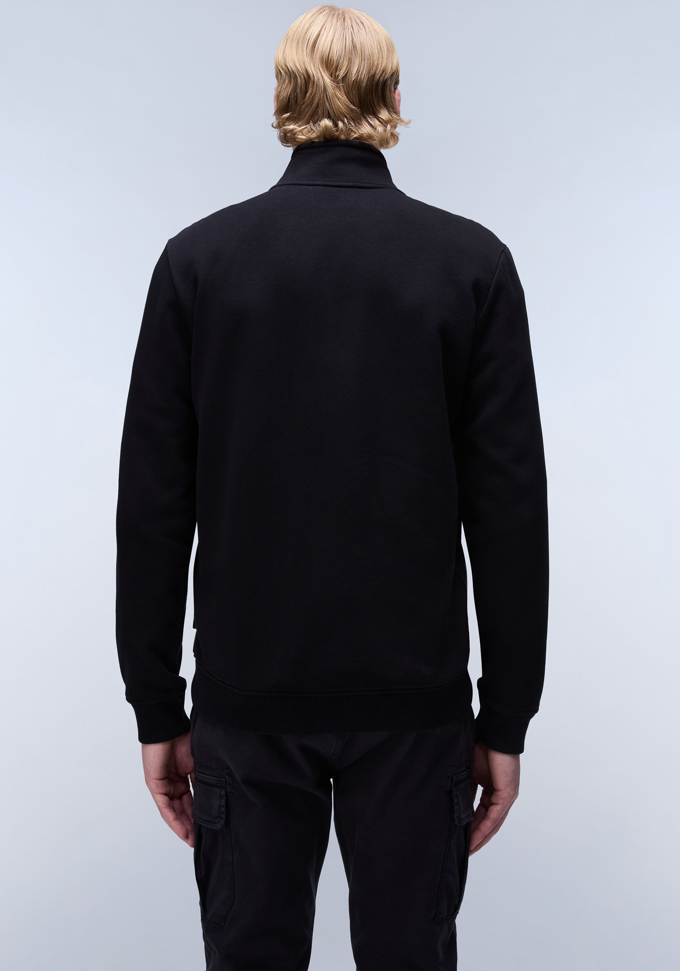 Napapijri Sweatjacke "BALIS FZ" mit Reißverschluss, aus Baumwollmischung, m günstig online kaufen