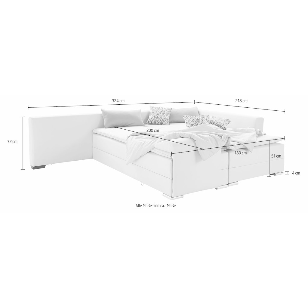 INOSIGN Ecksofa »Night & Day L-Form«