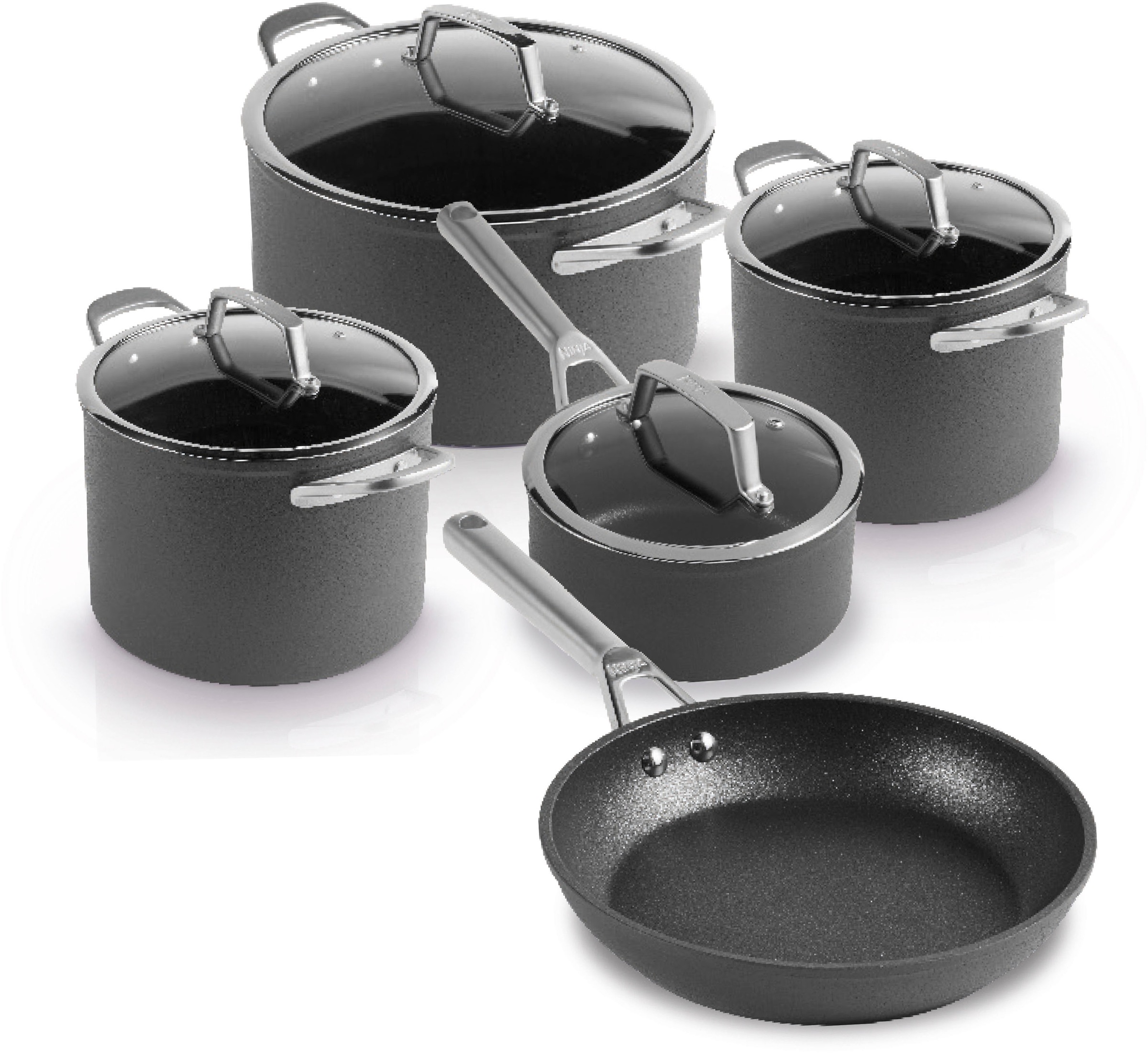 NINJA Topf-Set "Ninja ZEROSTICK Premium 5-teiliges Topf- und Pfannen-Set C3 günstig online kaufen