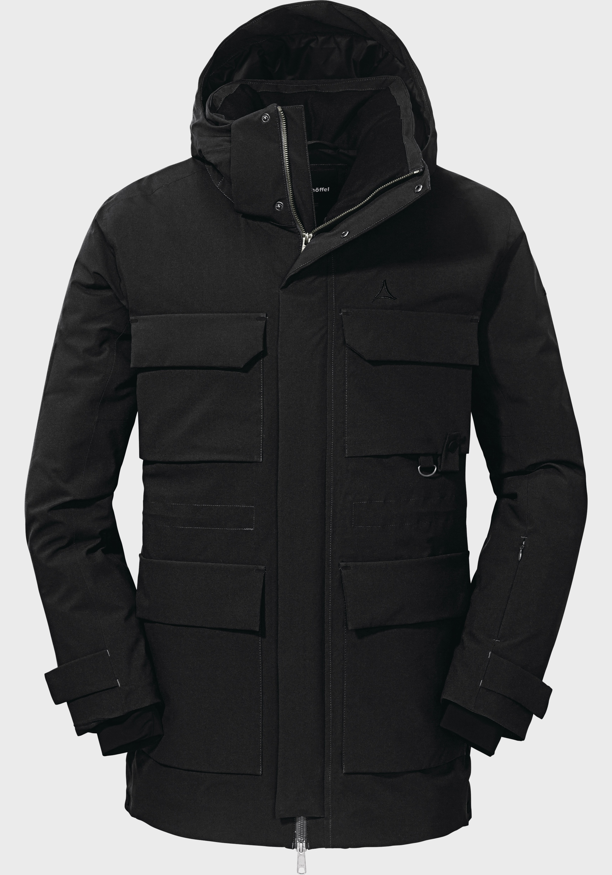 Schöffel Langjacke "Down Parka Ridgeland M", mit Kapuze