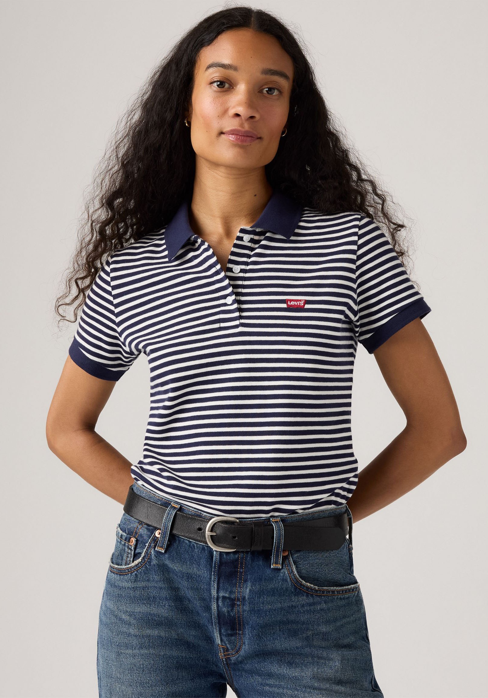 Levis Poloshirt "LEVIS HM POLO" Piqué aus elastischer Baumwollmischung günstig online kaufen