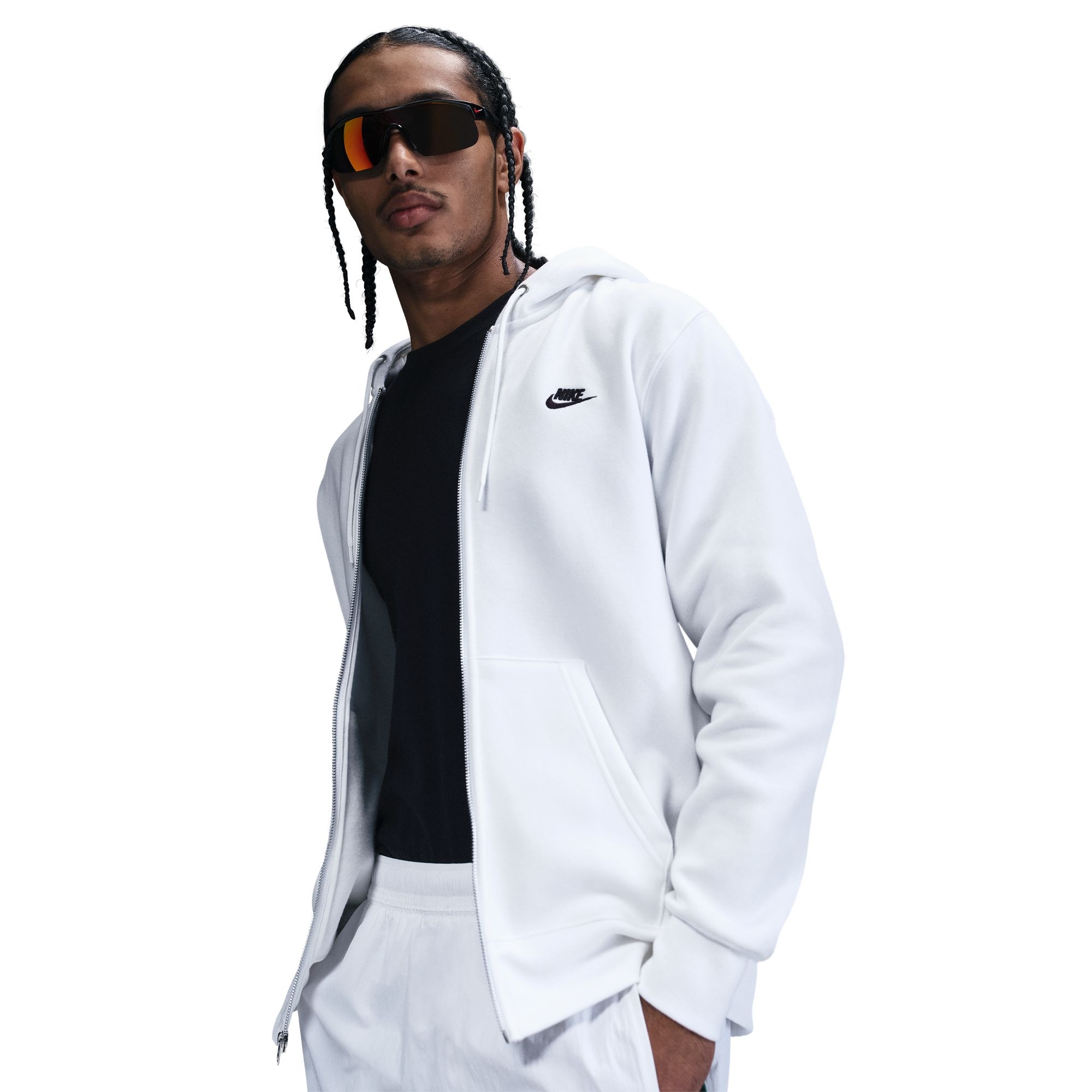Nike Sportswear Kapuzensweatshirt »M NK CLUB BB FZ HOODIE«, sportlicher Stil, für sportliche Aktivitäten und Freizeit
