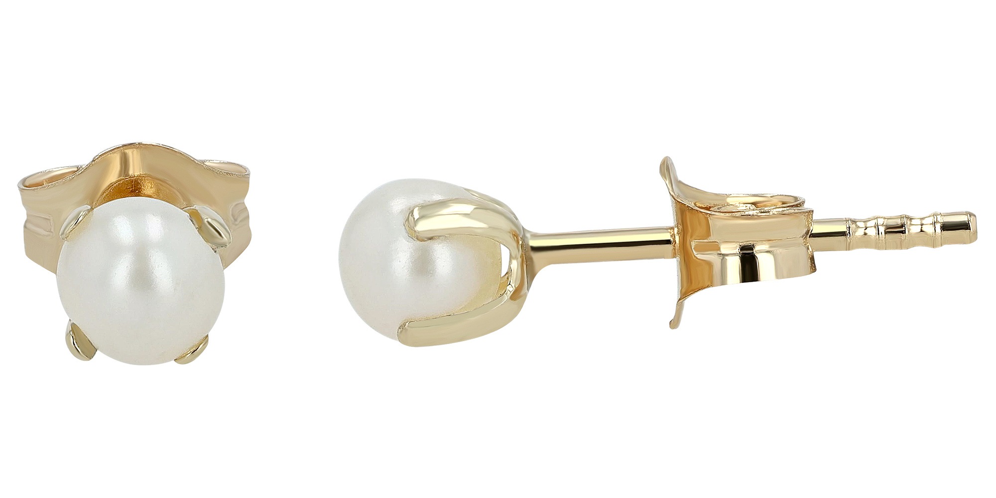 Adelia´s Paar Ohrhänger »Damen Ohrringe – Ohrstecker aus 333 Gold mit Perle« Zum Verschenken an Menschen, die Ihnen am Herzen liegen