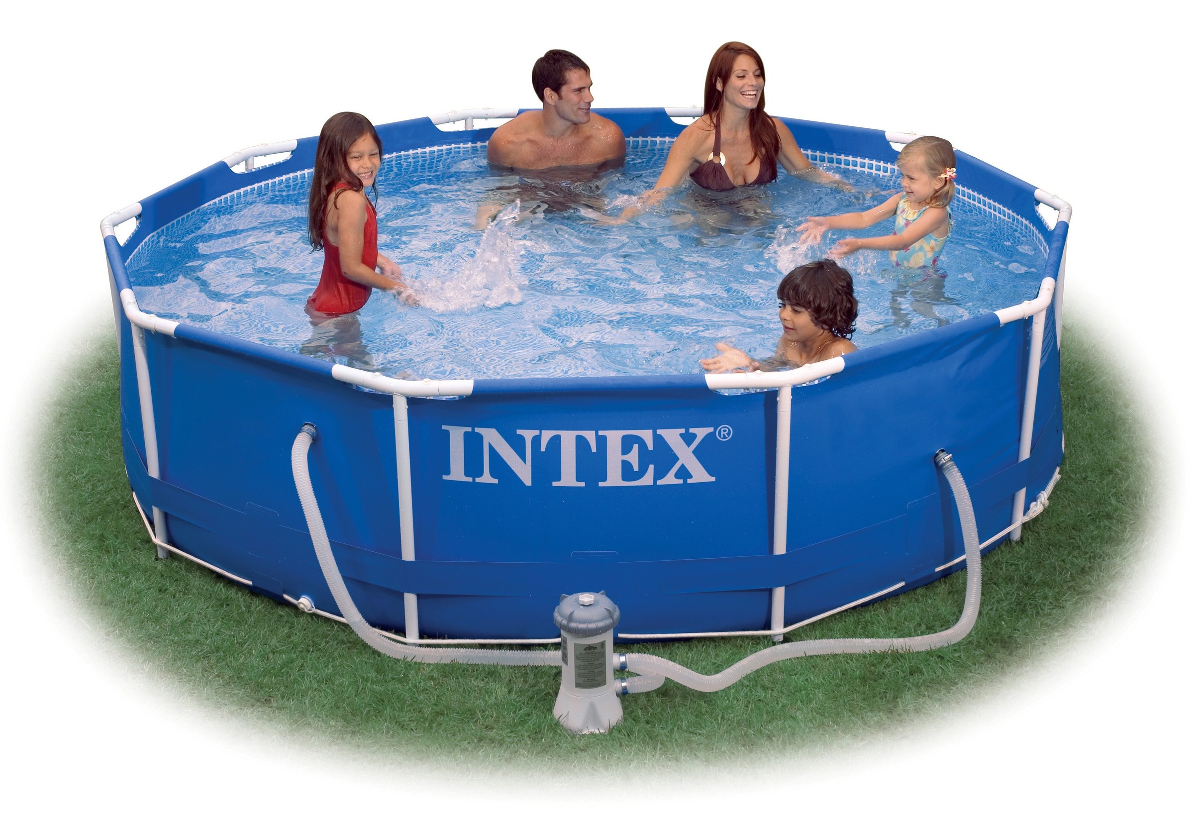 Intex Pool »Metal Frame Pool-Set Rondo«, (Set) kaufen | BAUR