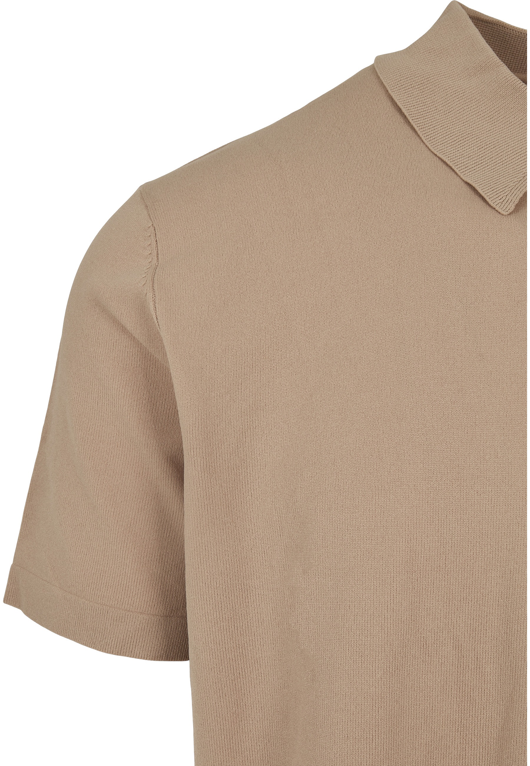 URBAN CLASSICS Langarmhemd »Urban Classics Herren Knitted Shirt« 1