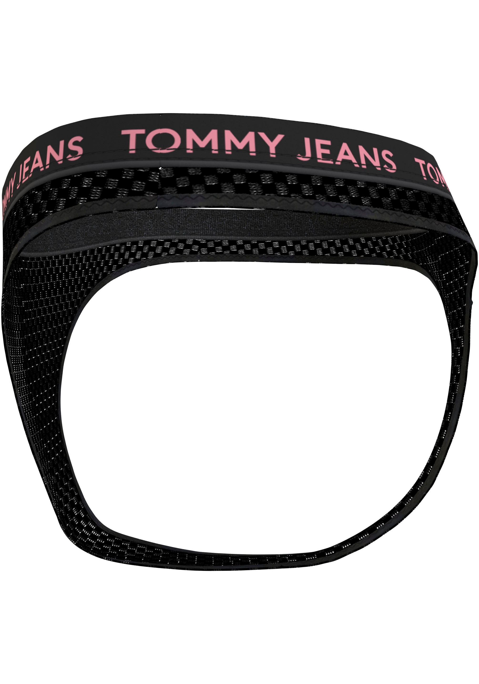 Tommy Hilfiger Underwear String »3P HR THONG LACE (EXT SIZES)«, (Packung, 3 St., 3er), leicht transparente Qualität, Logoschriftzug