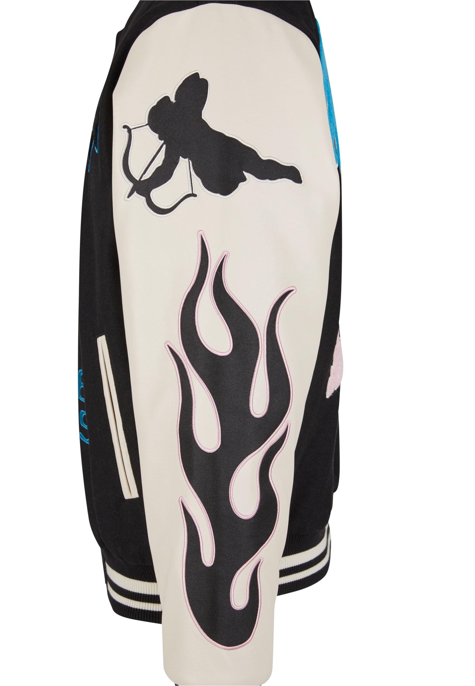 Karl Kani Collegejacke »Karl Kani Kani Amor Flames College Jacket«, (1 St.), ohne Kapuze