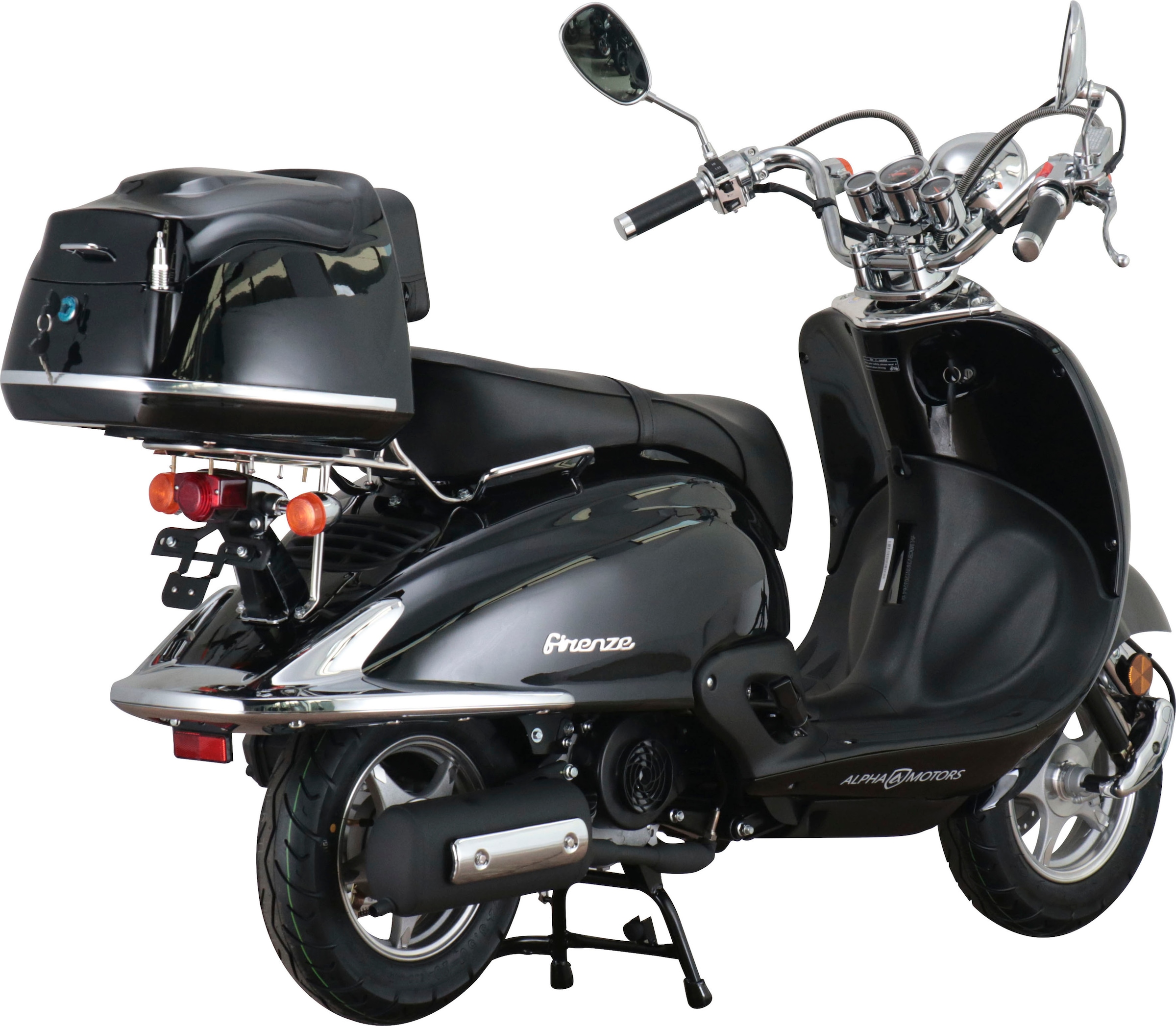 Alpha Motors Motorroller »Retro Firenze«, 50 cm³, 45 km/h, Euro 5, 2,99 PS,  inkl. Topcase auf Rechnung kaufen | BAUR | Motorroller