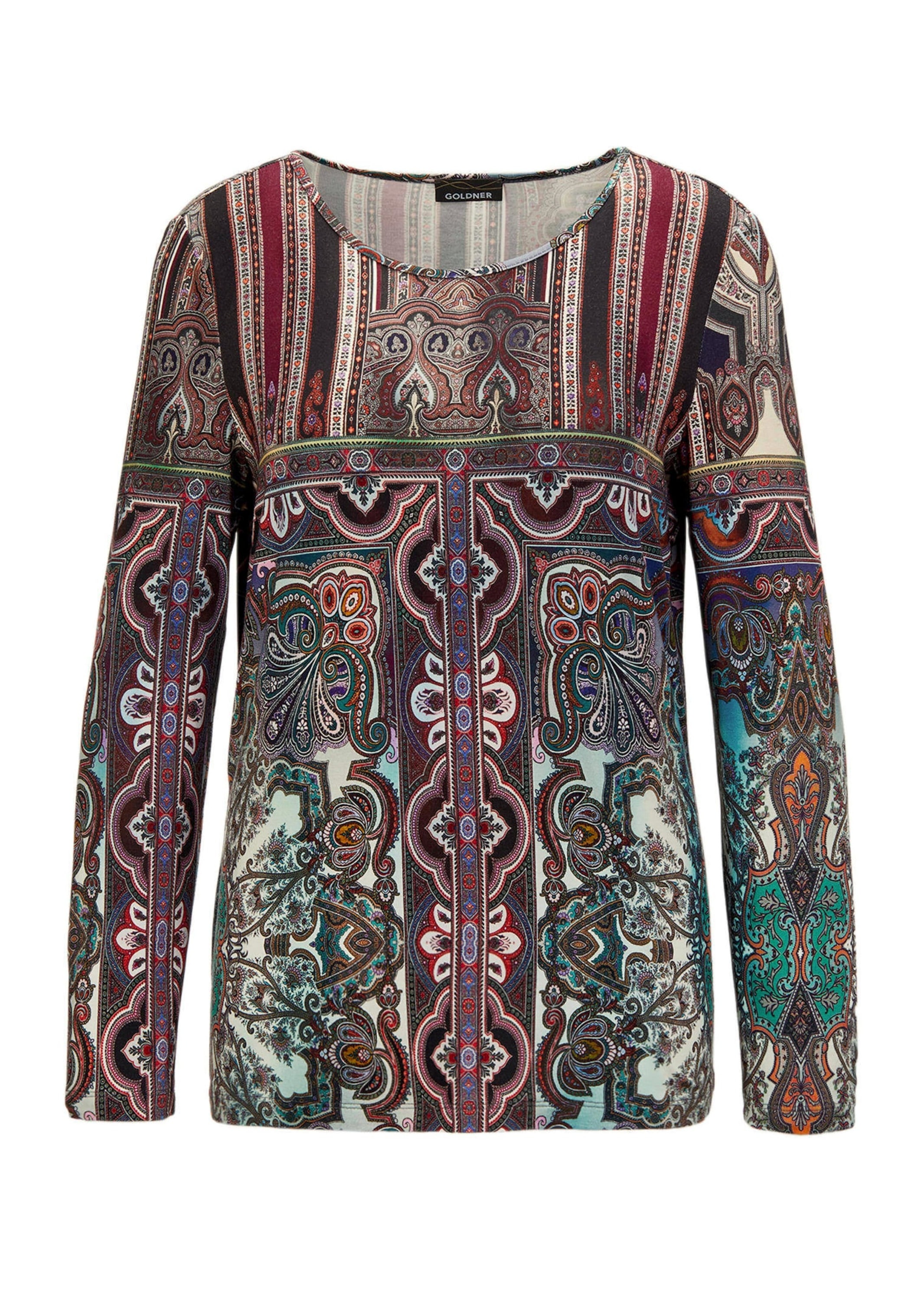 GOLDNER Print-Shirt "Attraktives Druckshirt in einzigartigem Look" Ohne günstig online kaufen